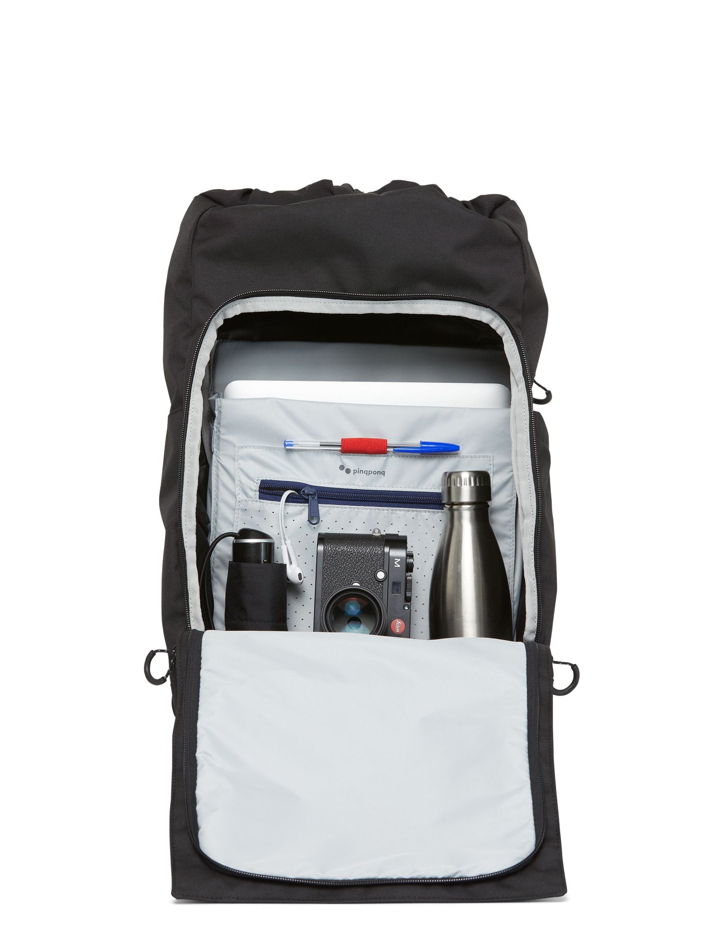 Sac à dos noir recyclé - kalm