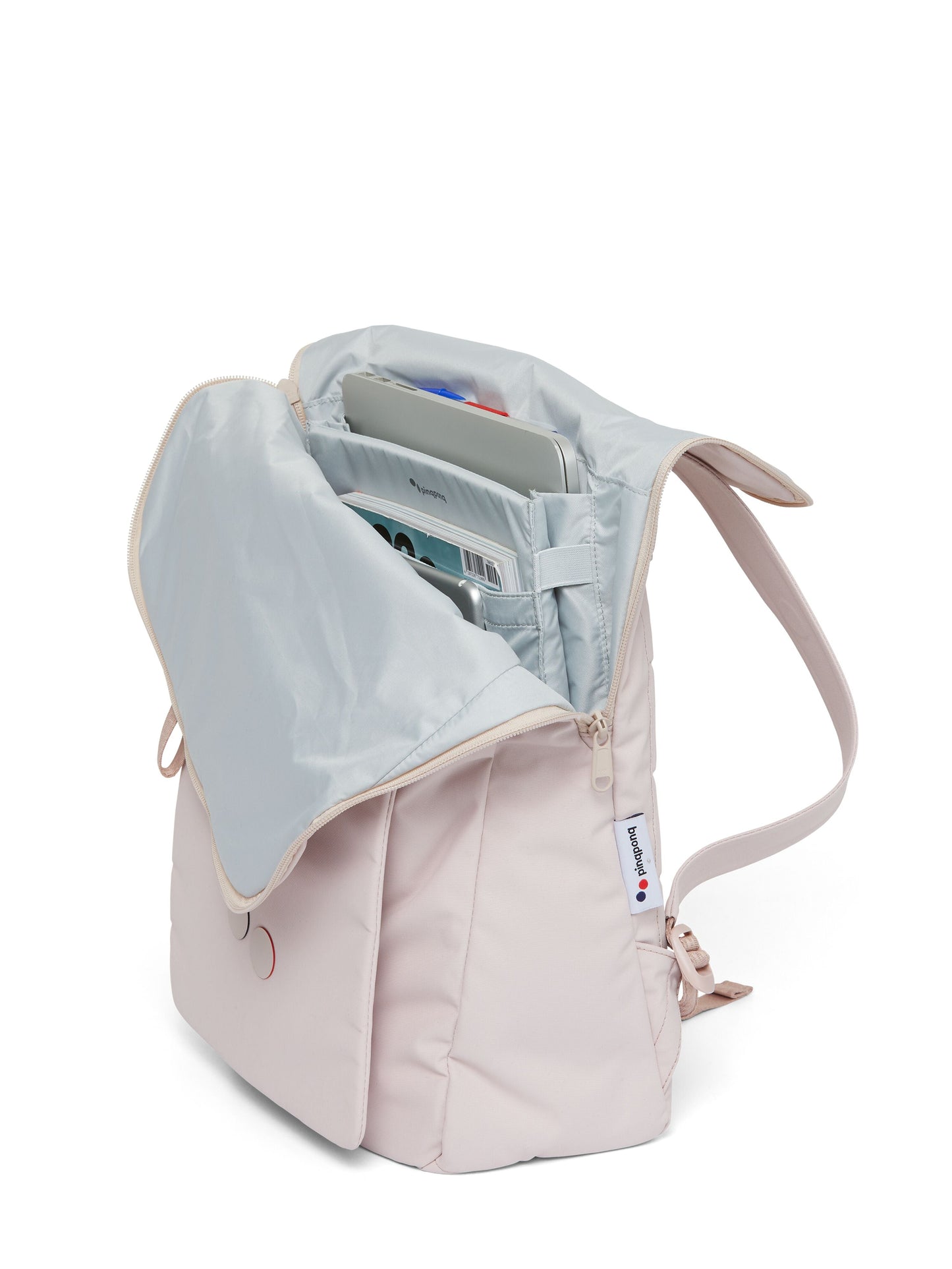 Sac à dos rose pâle recyclé - Klak crystal rose