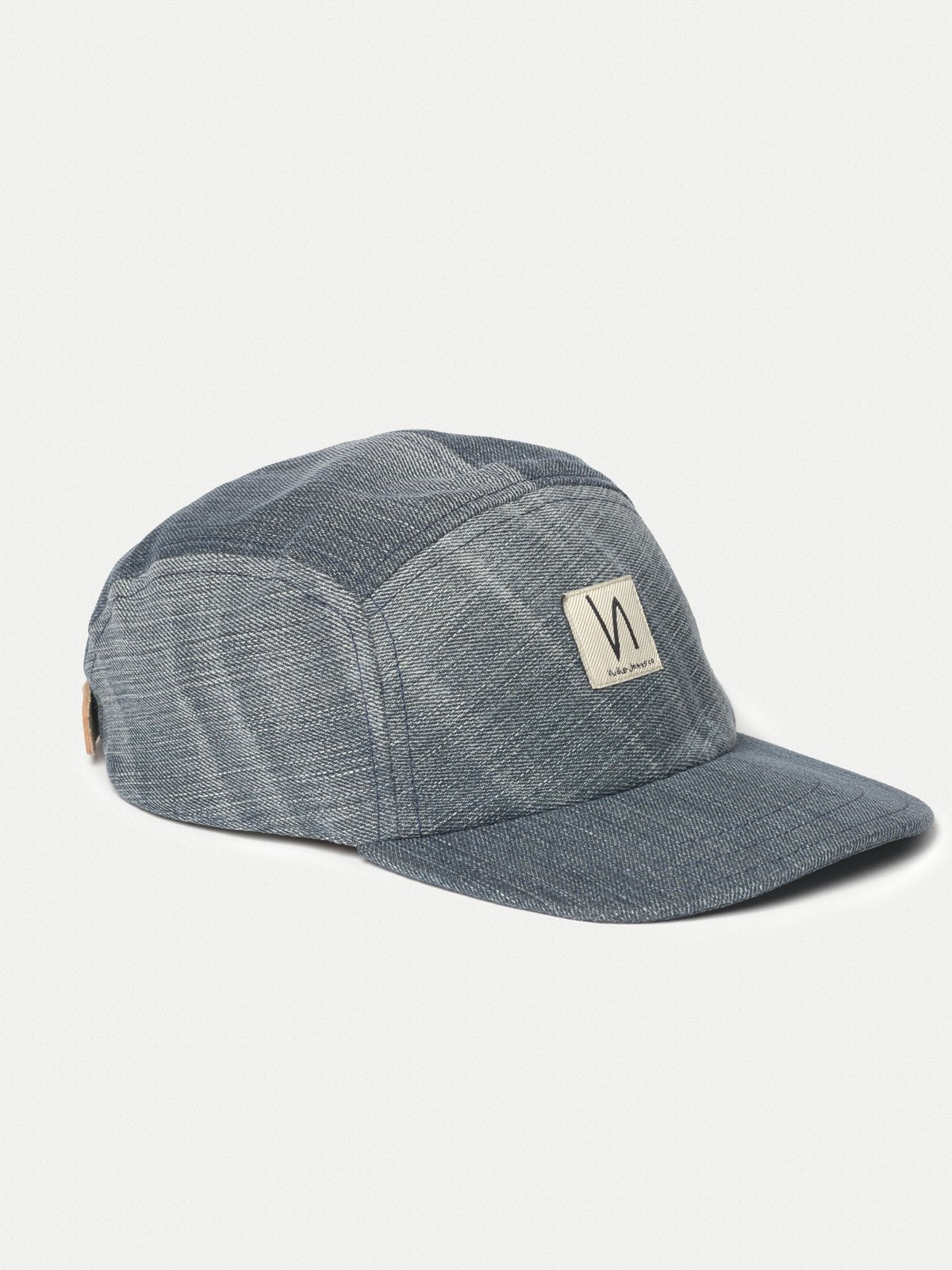 Casquette 5 panneaux en jean recyclée en coton bio - Larsson