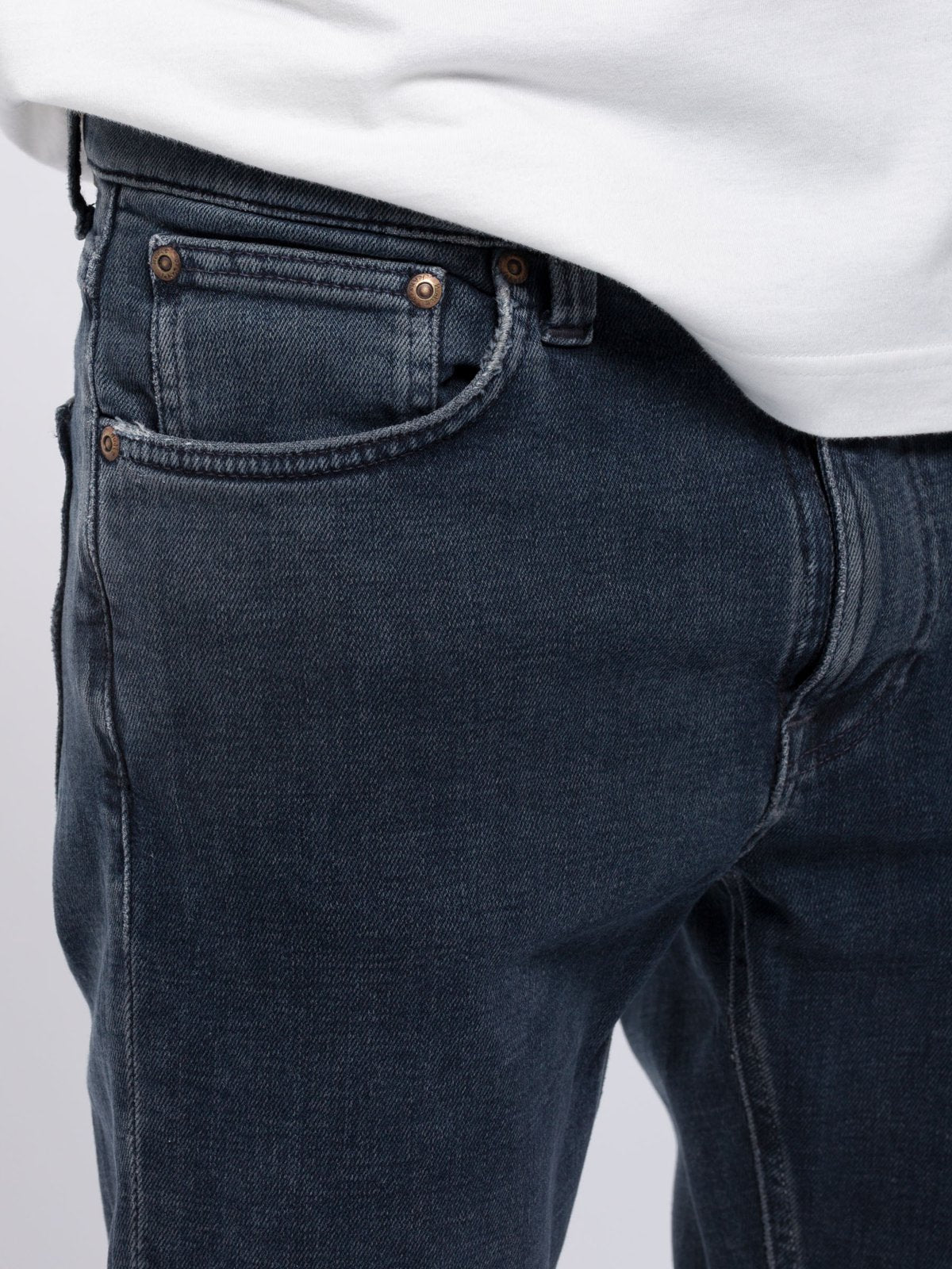 Jean slim bleu foncé en coton bio - lean dean blue dream