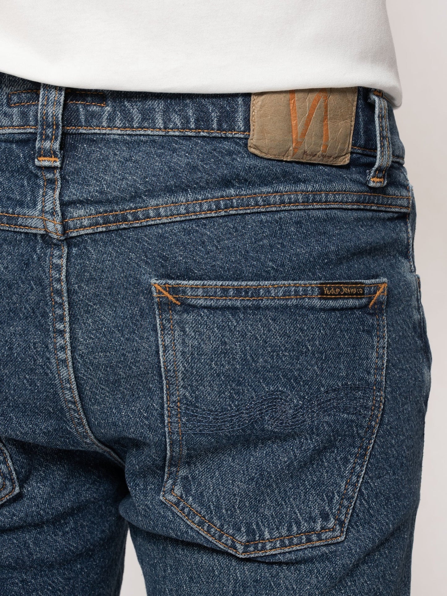 Jean slim bleu en coton recyclé - Lean Dean Blue Ritual
