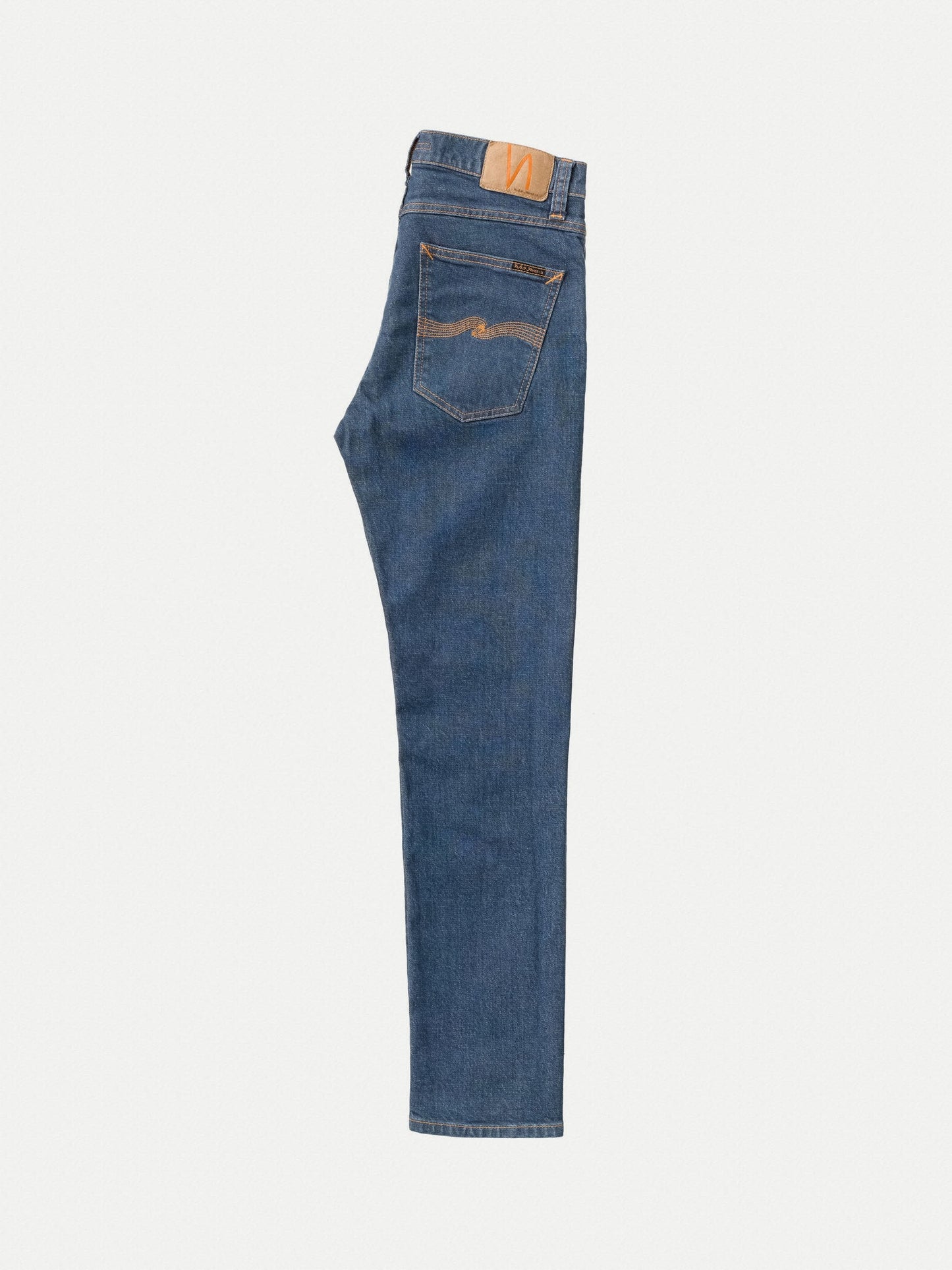 Jean slim bleu en coton bio - lean dean broken twill