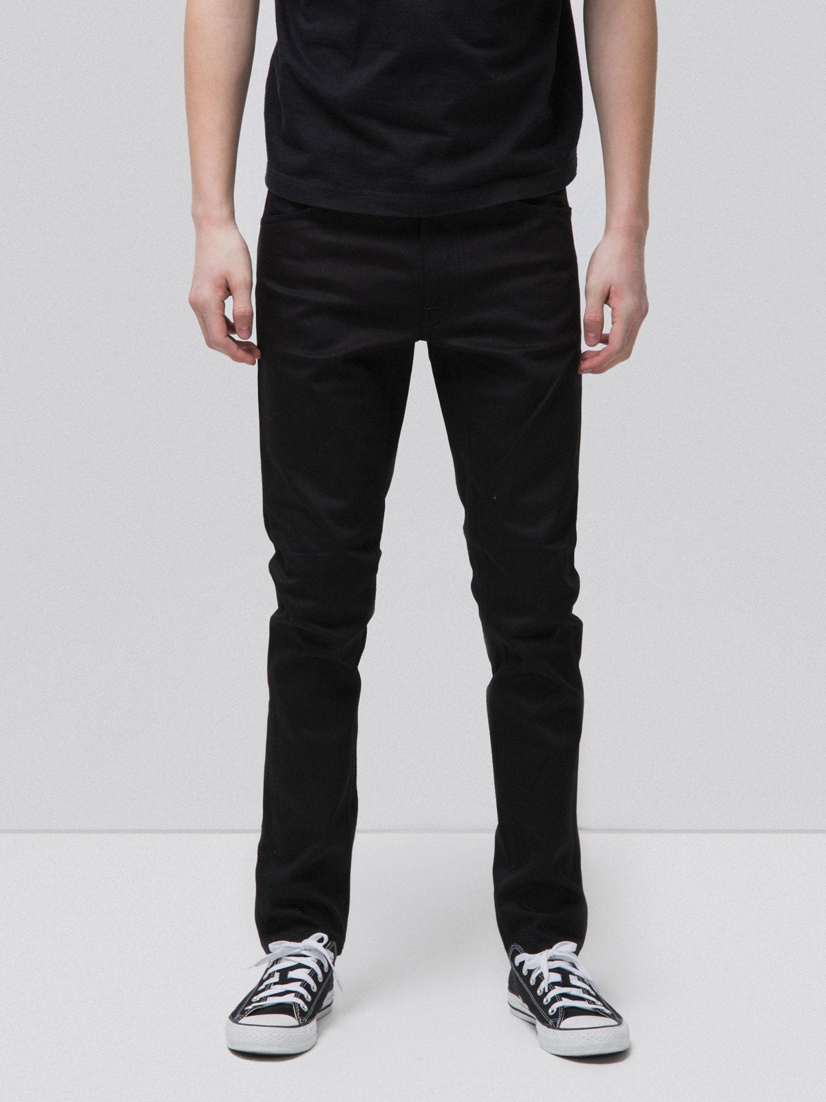Jean slim noir coton bio - Lean Dean dry cold black