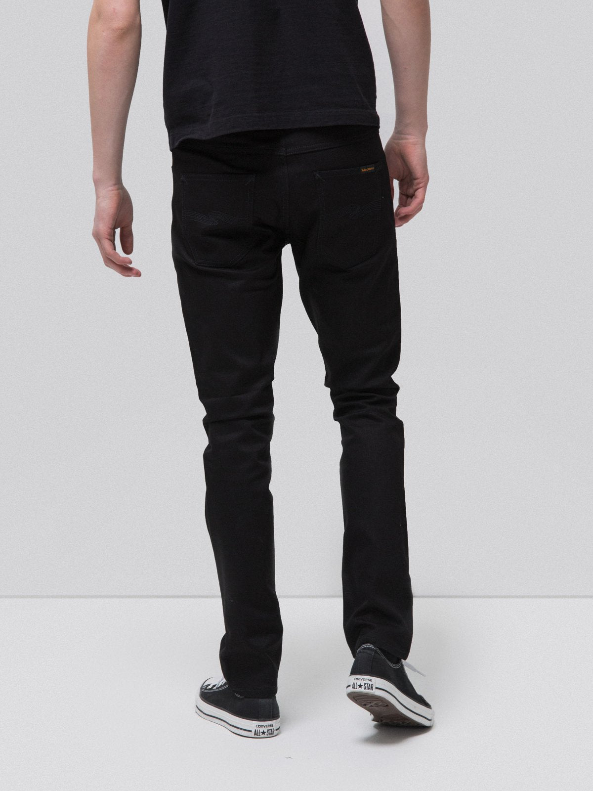 Jean slim noir coton bio - Lean Dean dry cold black