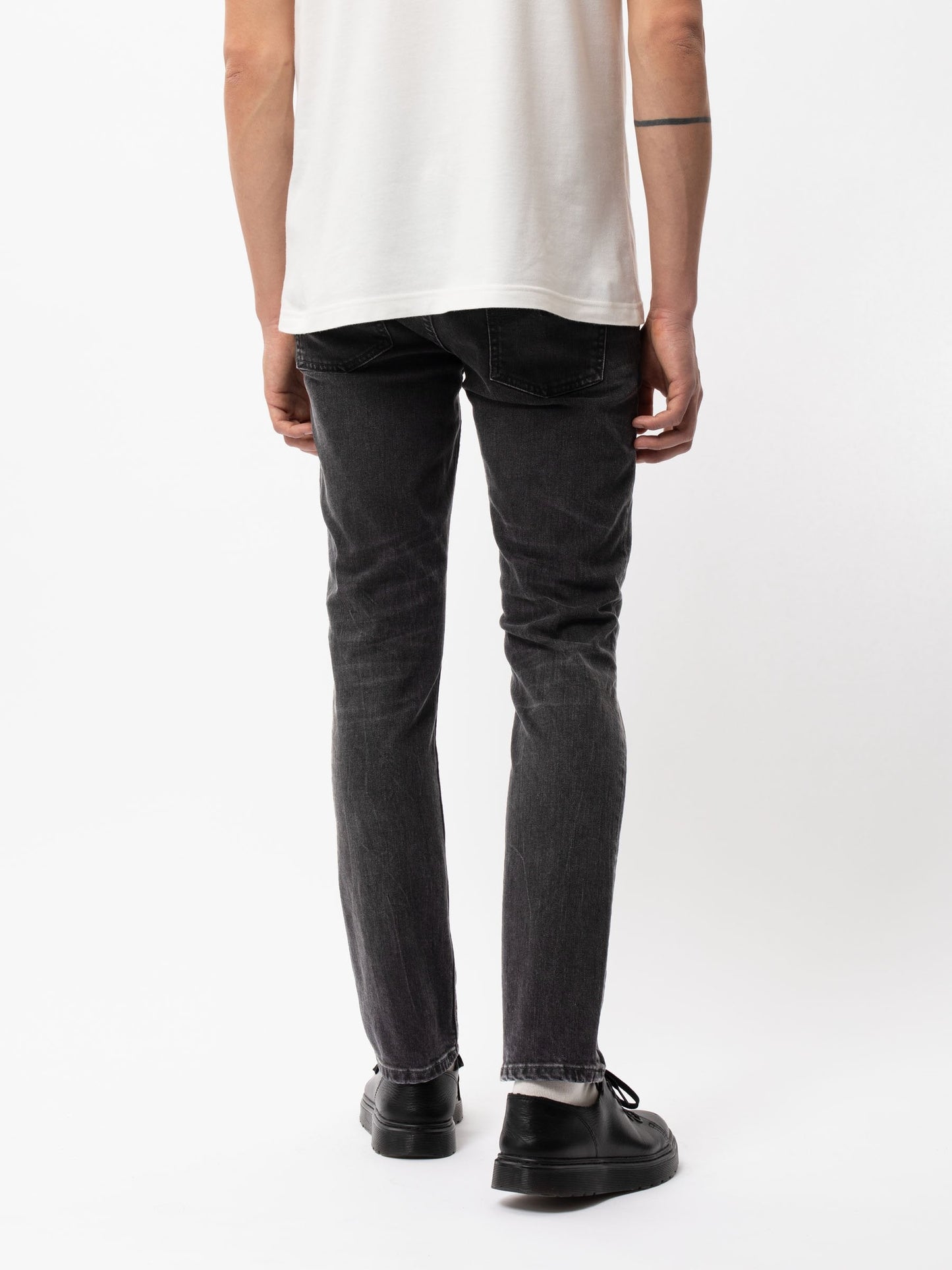 Jean gris foncé en coton bio - Lean Dean Nightrider
