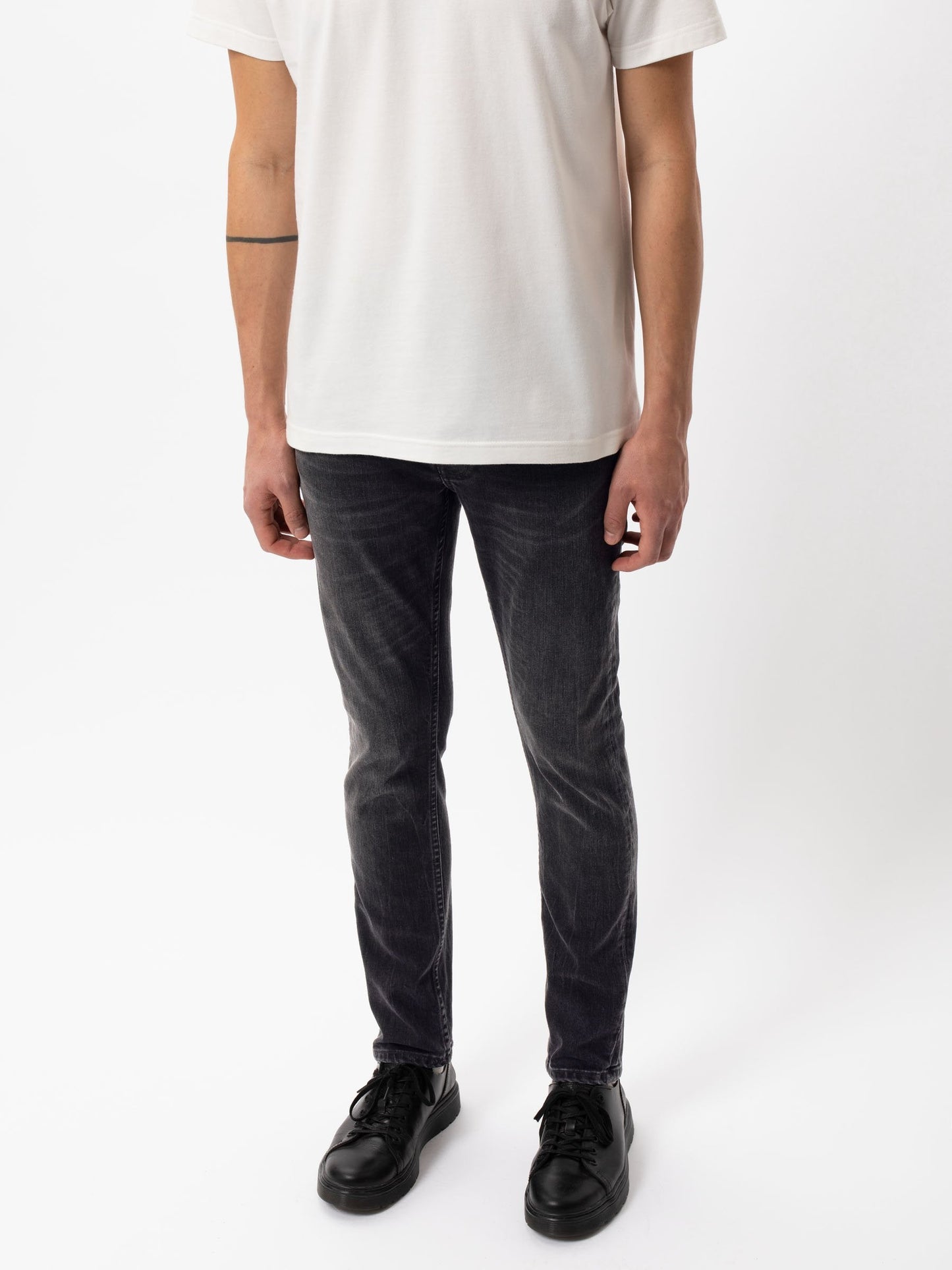 Jean gris foncé en coton bio - Lean Dean Nightrider