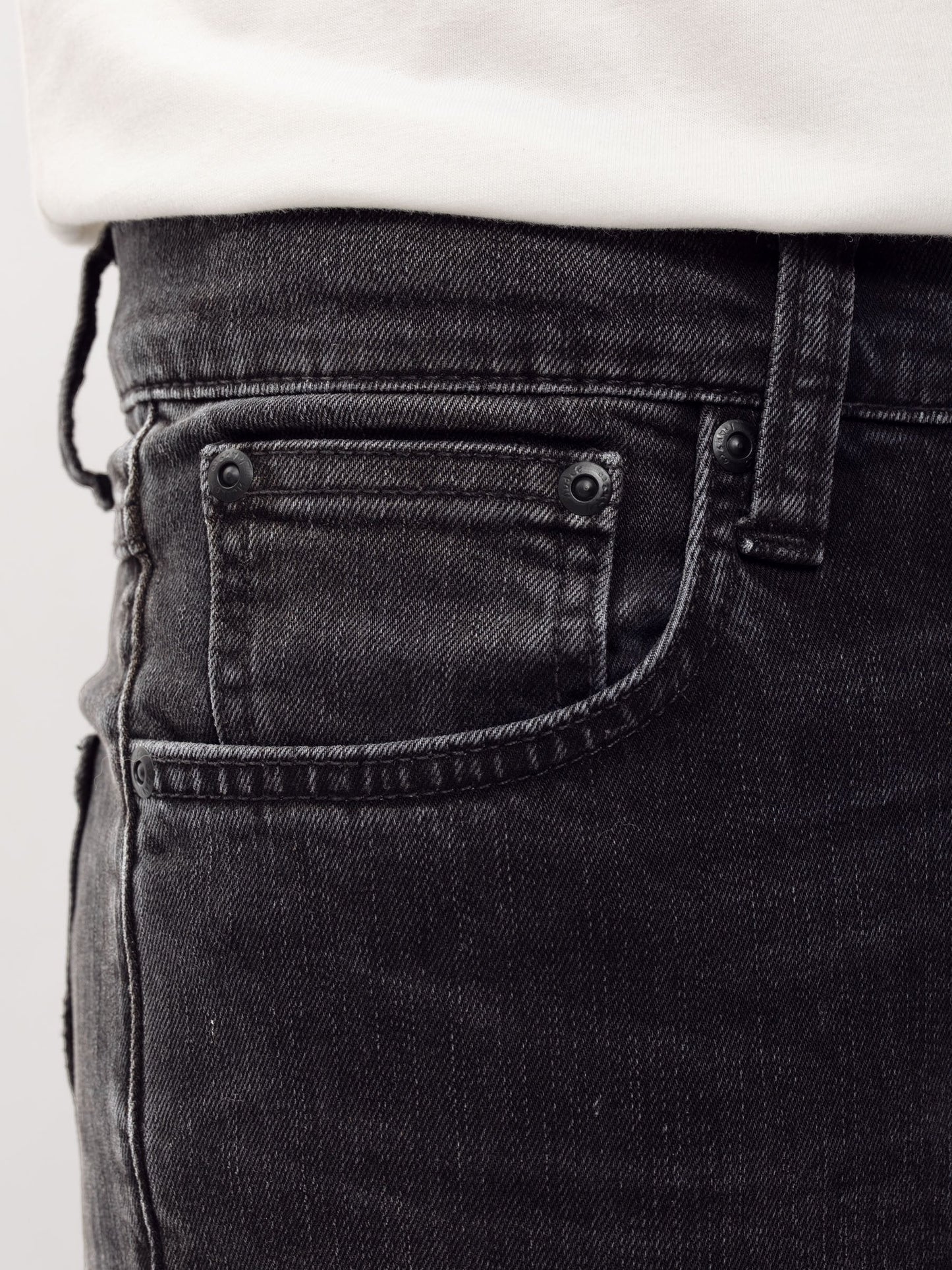 Jean gris foncé en coton bio - Lean Dean Nightrider