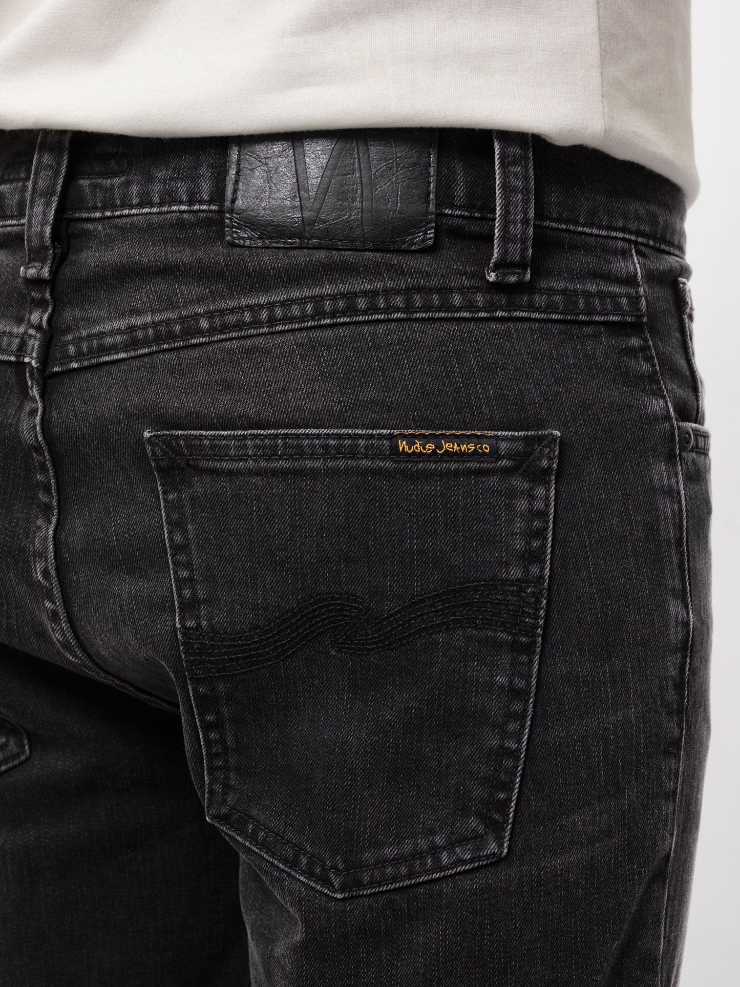 Jean gris foncé en coton bio - Lean Dean Nightrider