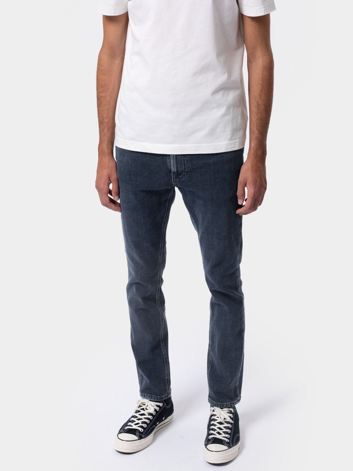 Jean slim bleu foncé en coton bio - lean dean blue dream