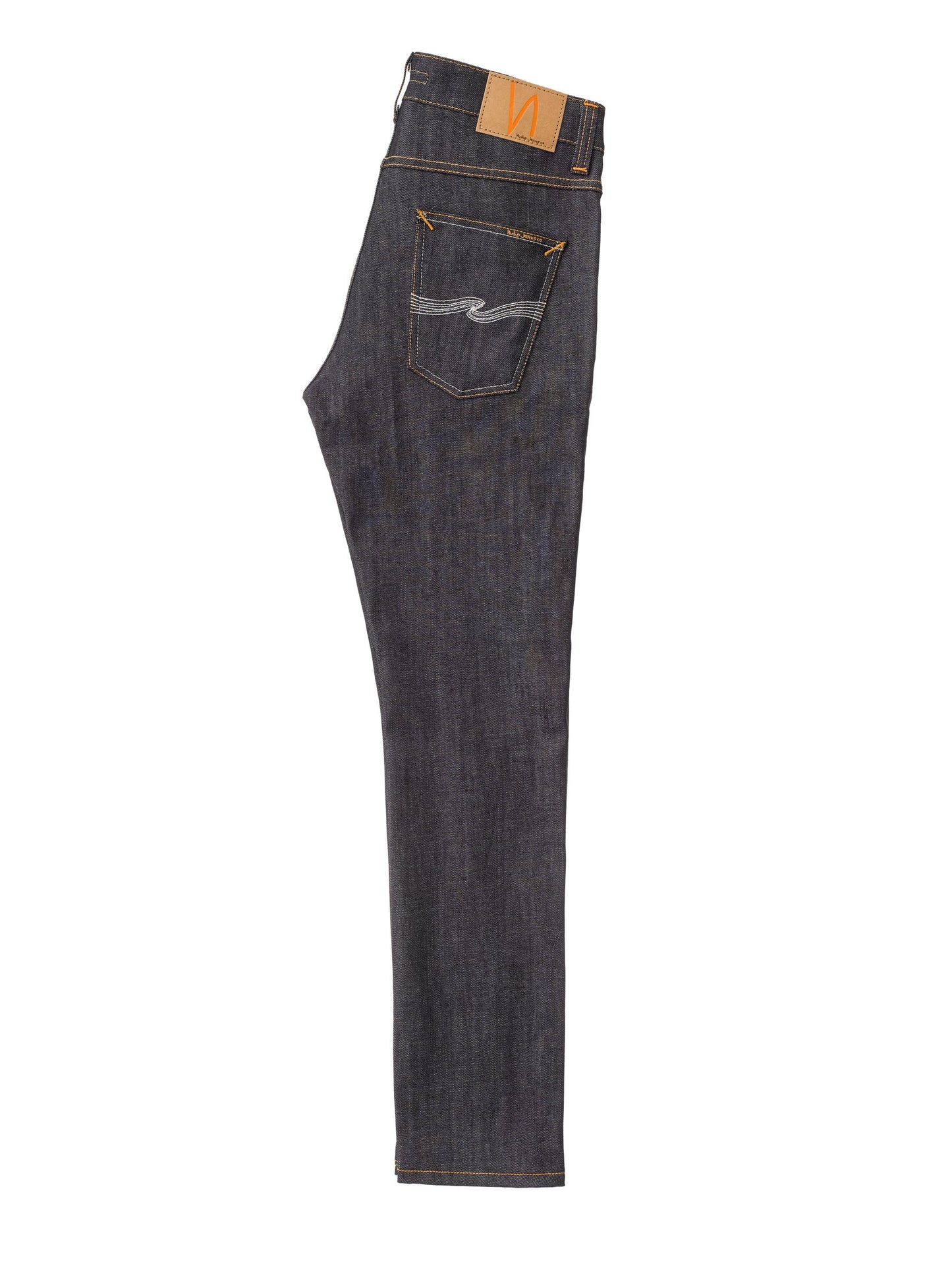 Jean slim brut en coton bio - Lean Dean dry tonal ecru