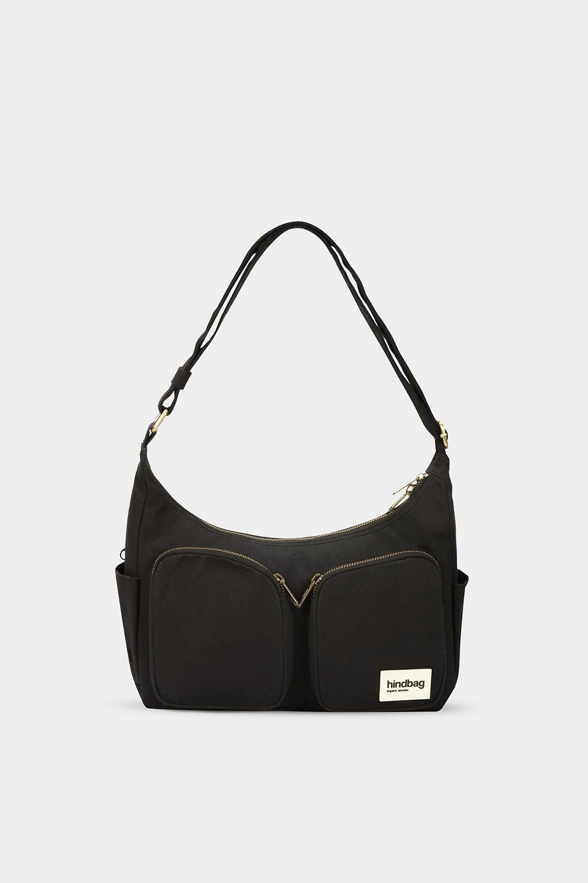 Sac multipocket en coton bio | noir "emile noir" - noir | Noir