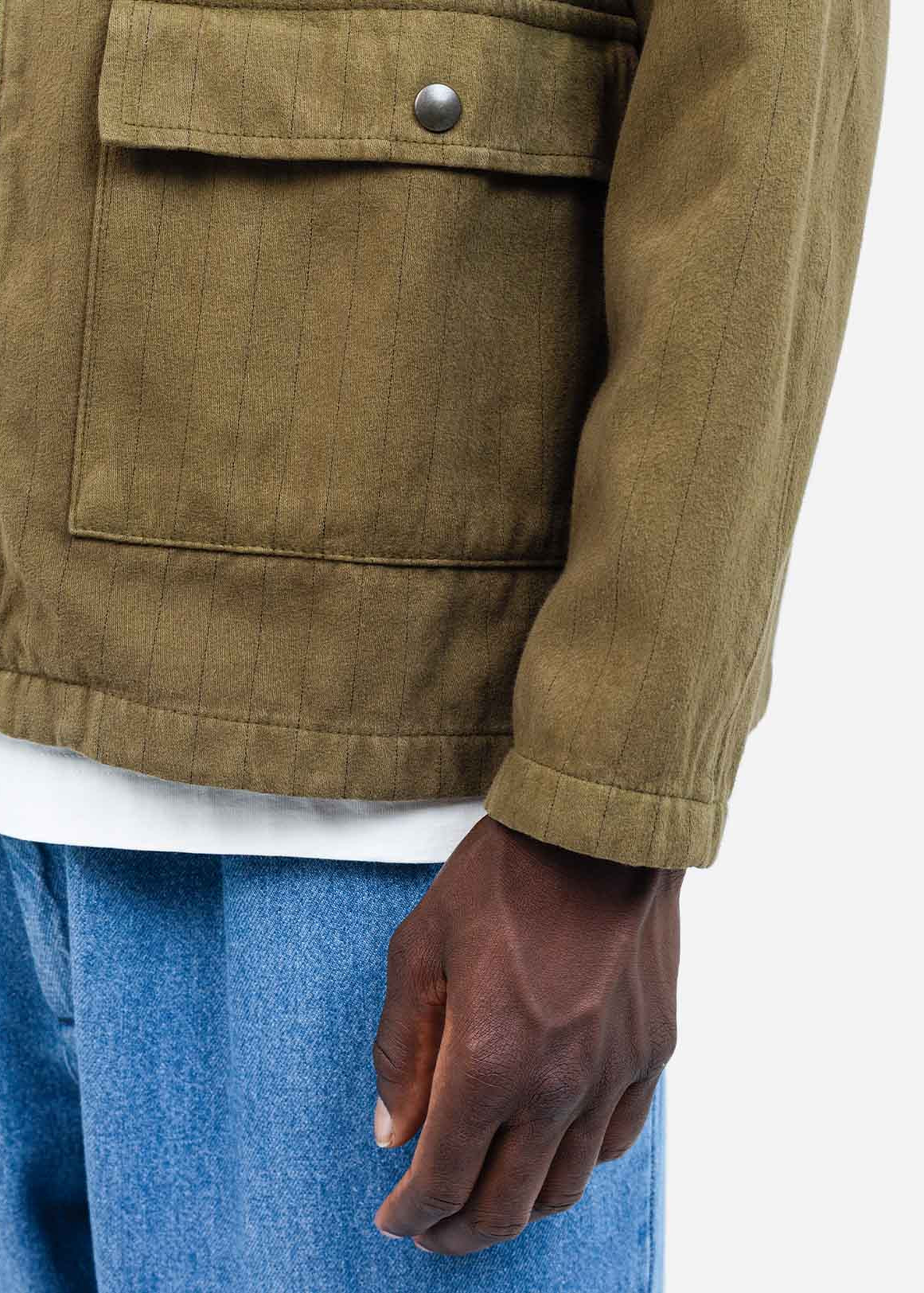 Veste en coton bio | vert "Jacket barry signature" | Signature
