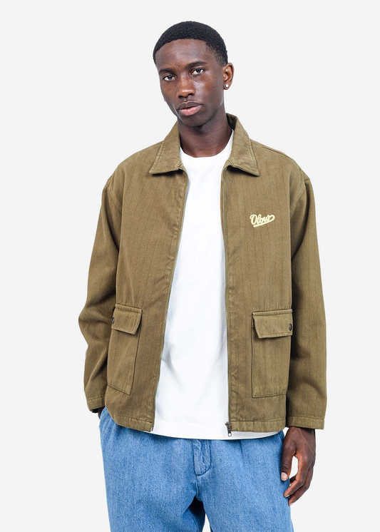 Veste en coton bio | vert "Jacket barry signature" | Signature