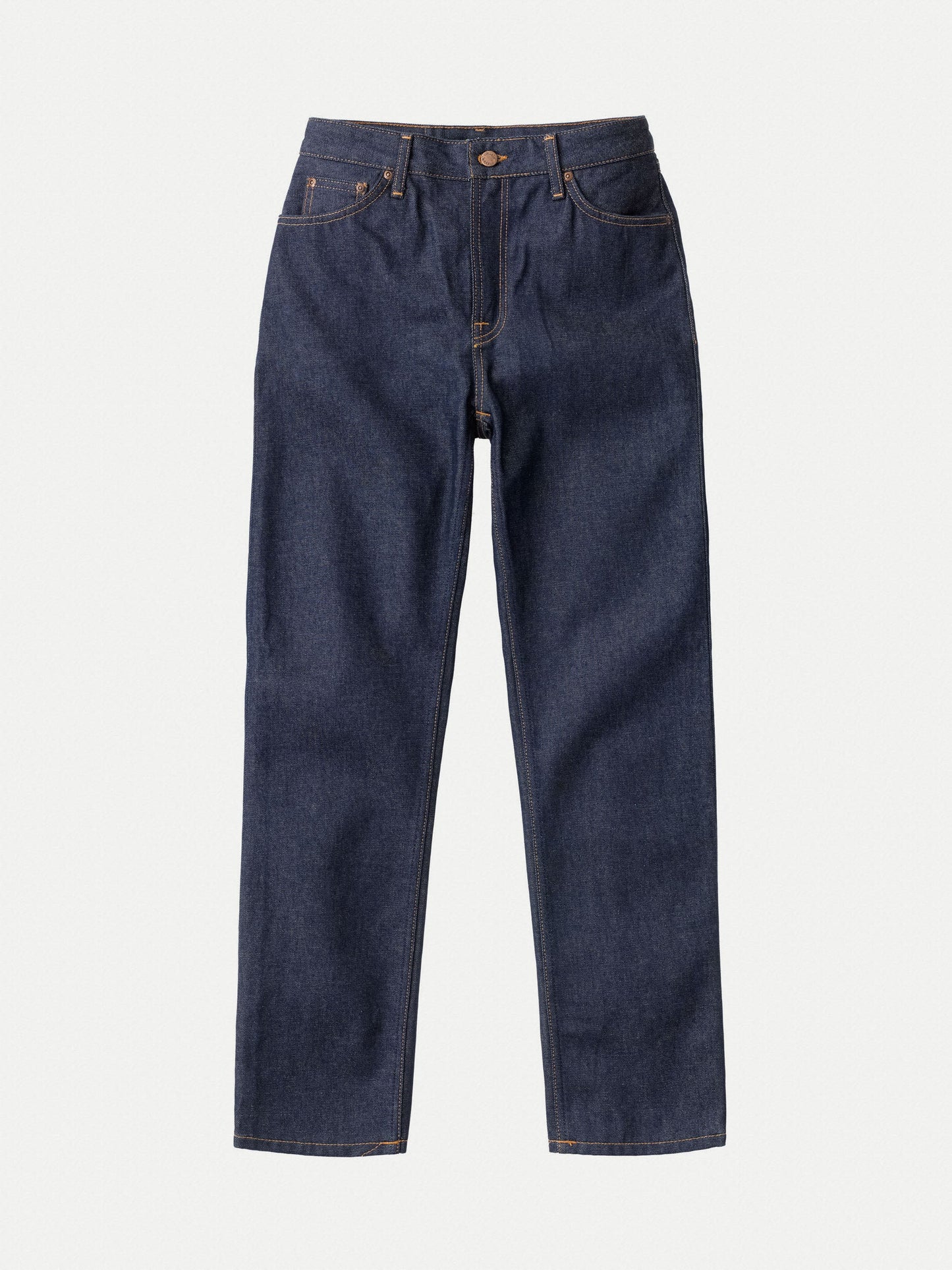 Jean droit brut en coton bio et recyclé - Lofty Lo Dry Blues