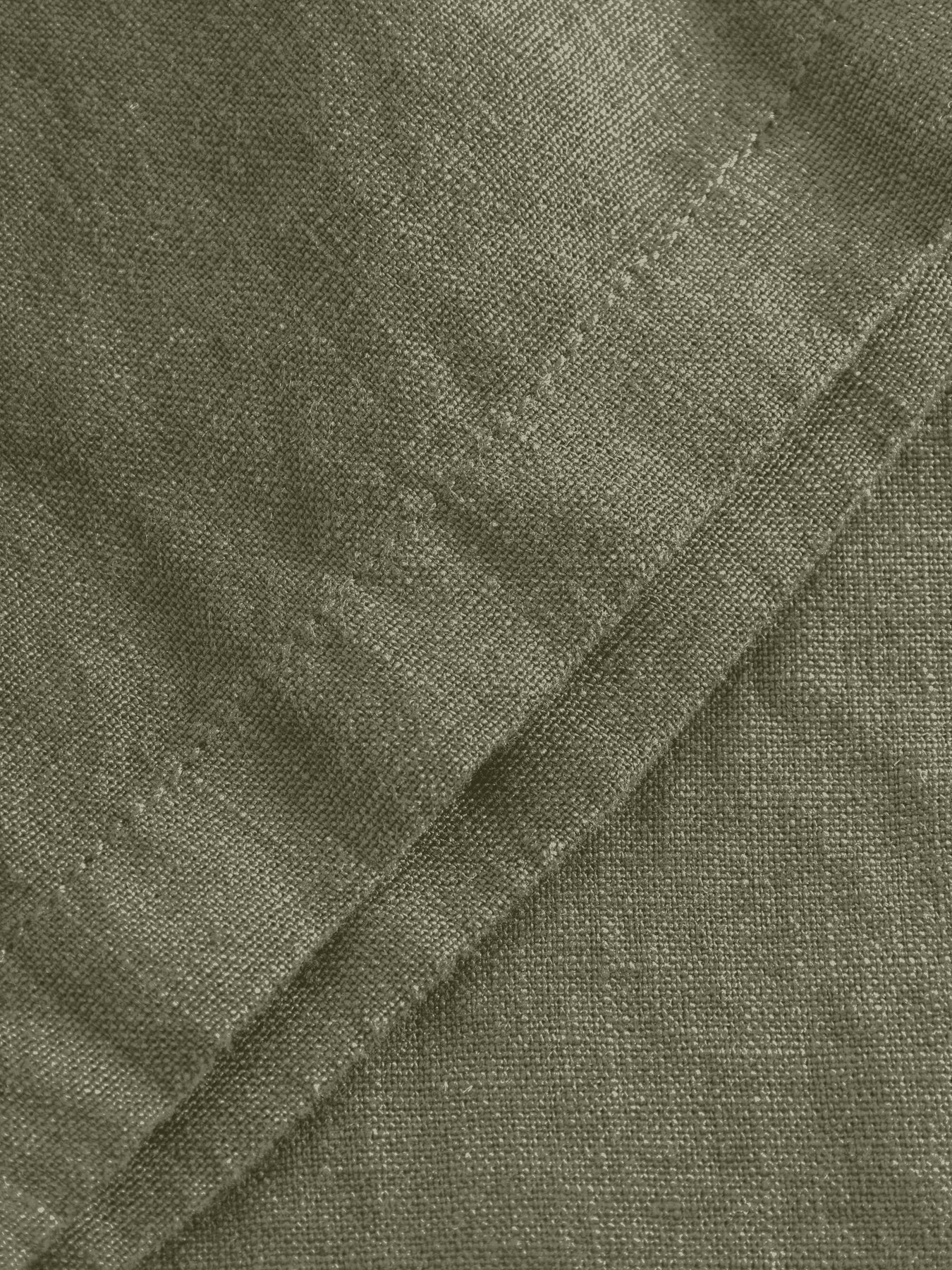Short en lin bio | Olive "fig loose linen shorts burned olive"