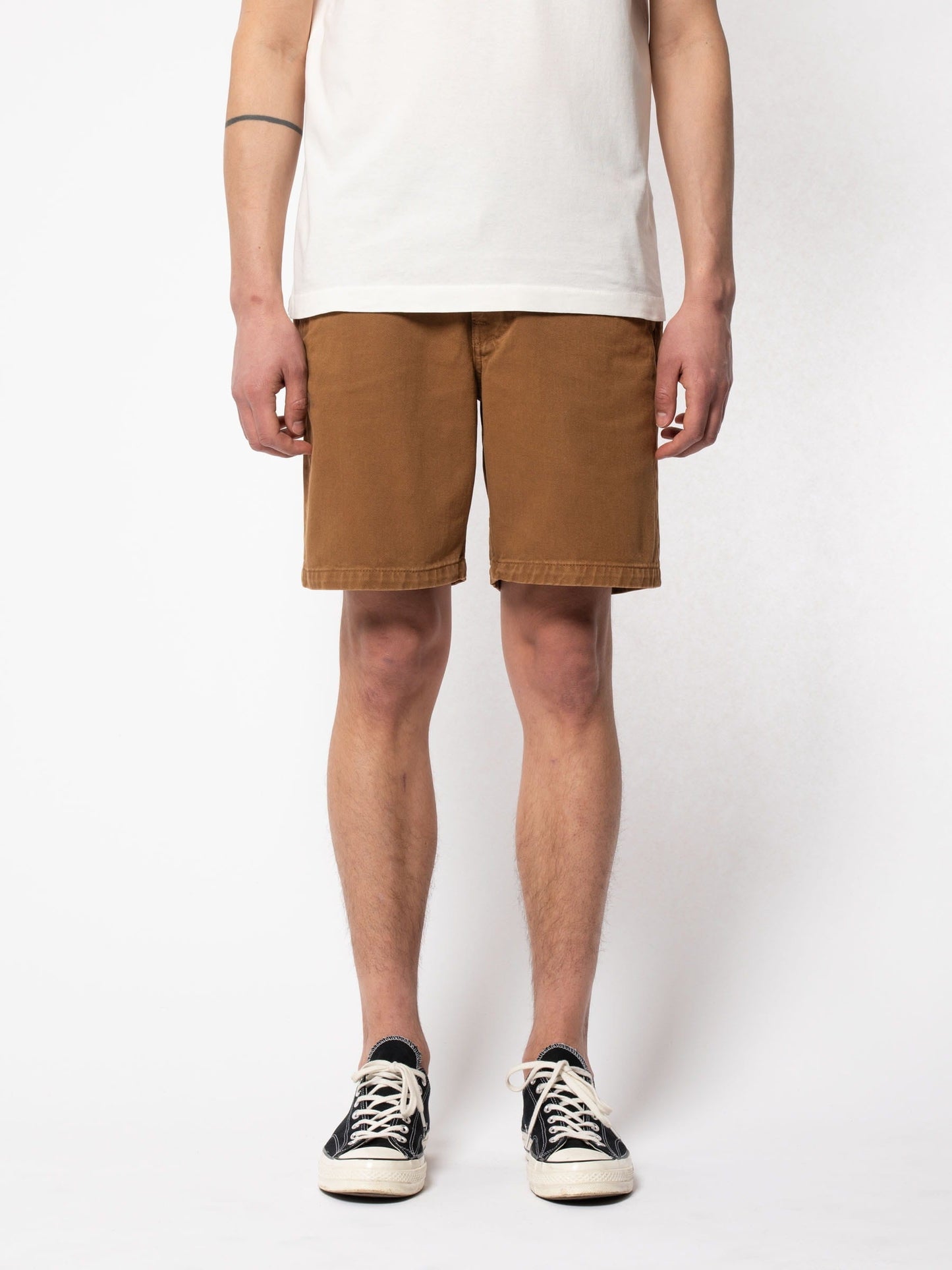 Short camel en coton bio - Luke