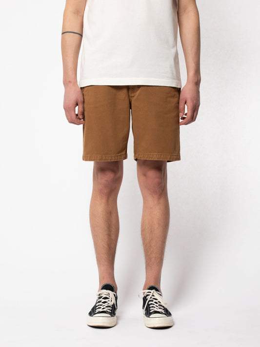 Short camel en coton bio - Luke