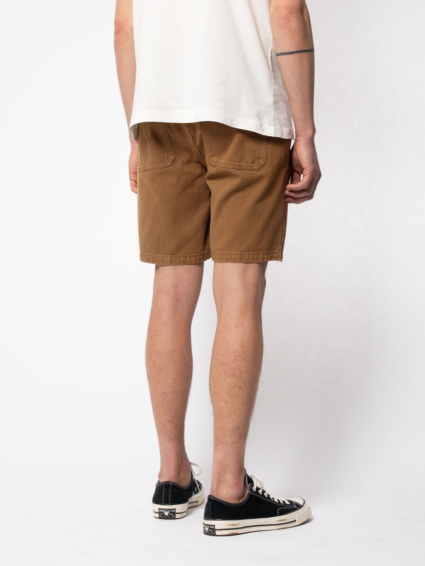Short camel en coton bio - Luke