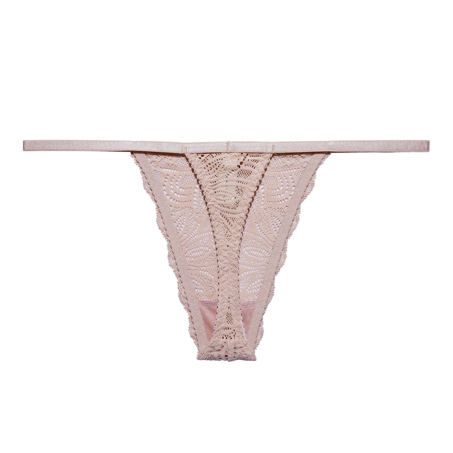 String beige en recyclé - Luna