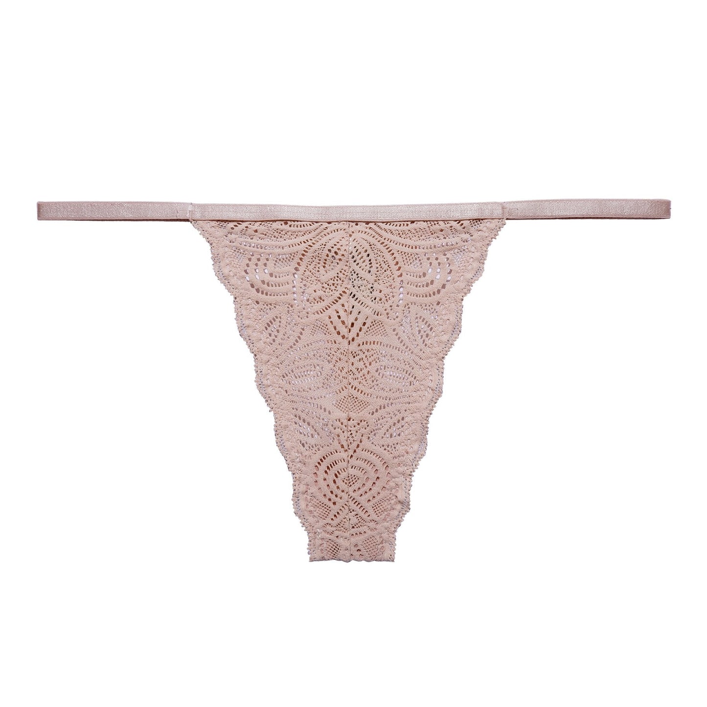 String beige en recyclé - Luna