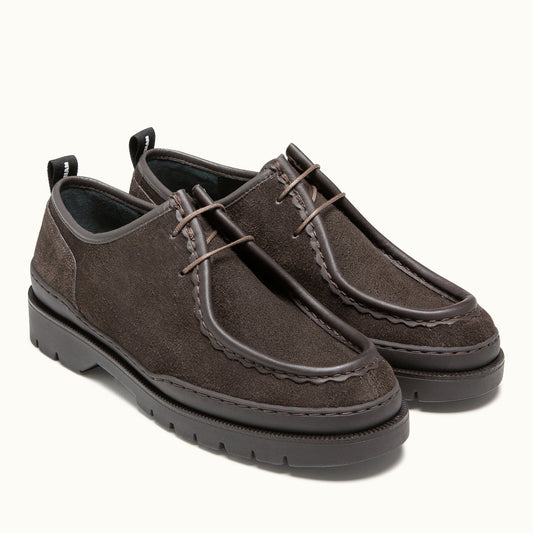 Derbies en cuir certifié | marron "major vp oak 2 marron"