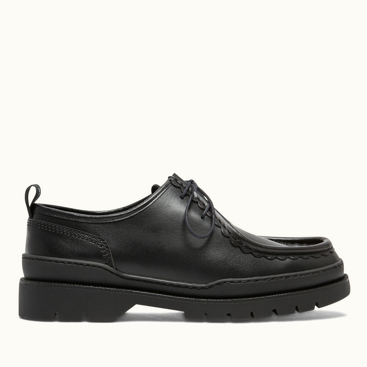 Derbies made in France en cuir certifié | Noir "major noir"
