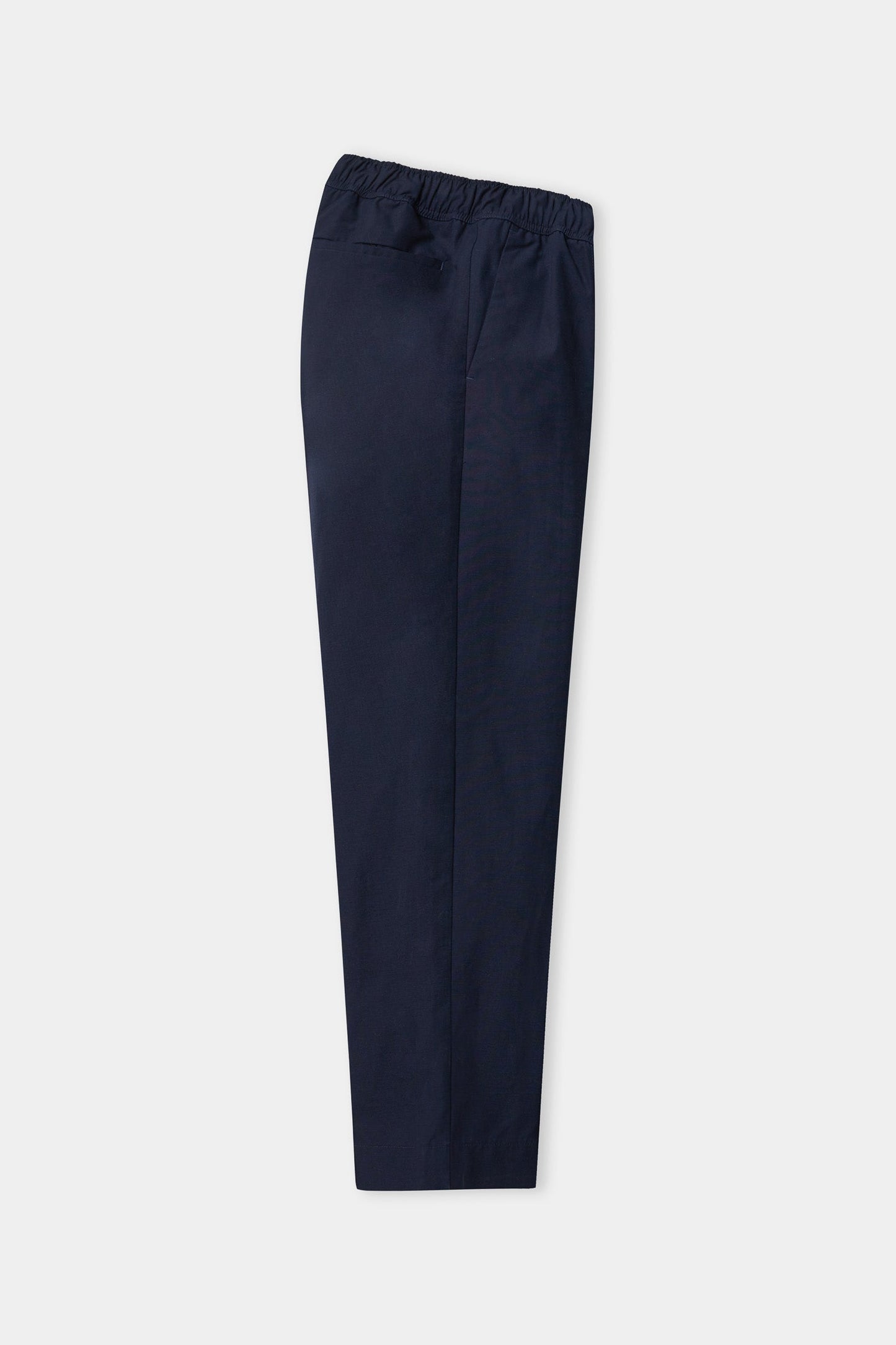 Pantalon droit en tencel | navy "max tencel navy"
