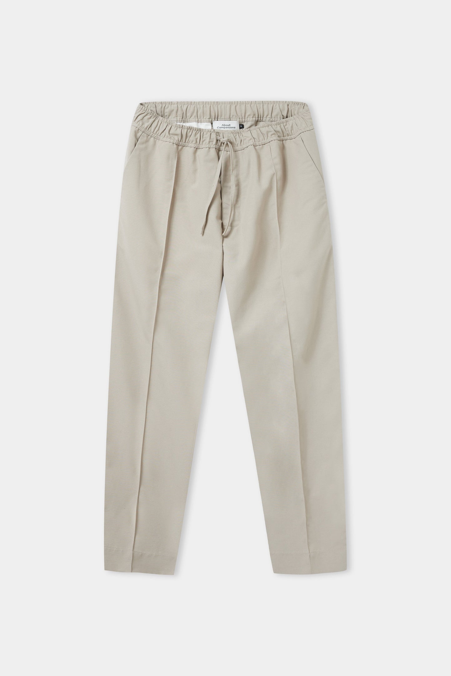 Pantalon droit en tencel | taupe "max tencel taupe"