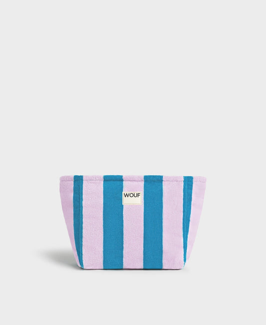 Trousse de toilette en coton bio | noir "lanzarote toiletry bag - lanzarote"
