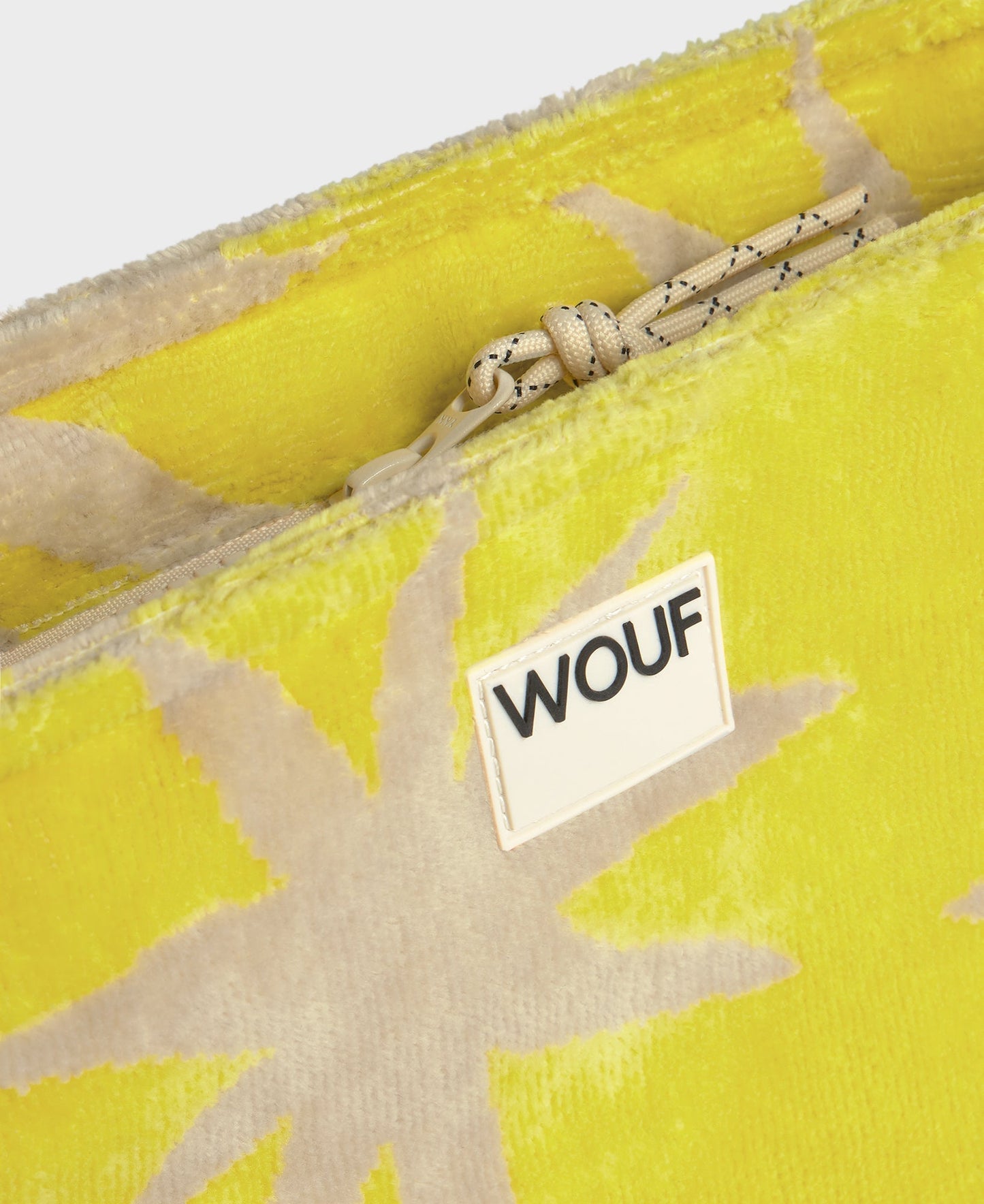 Trousse de toilette en coton bio | beige "fuerteventura toiletry bag - fuerteventura"