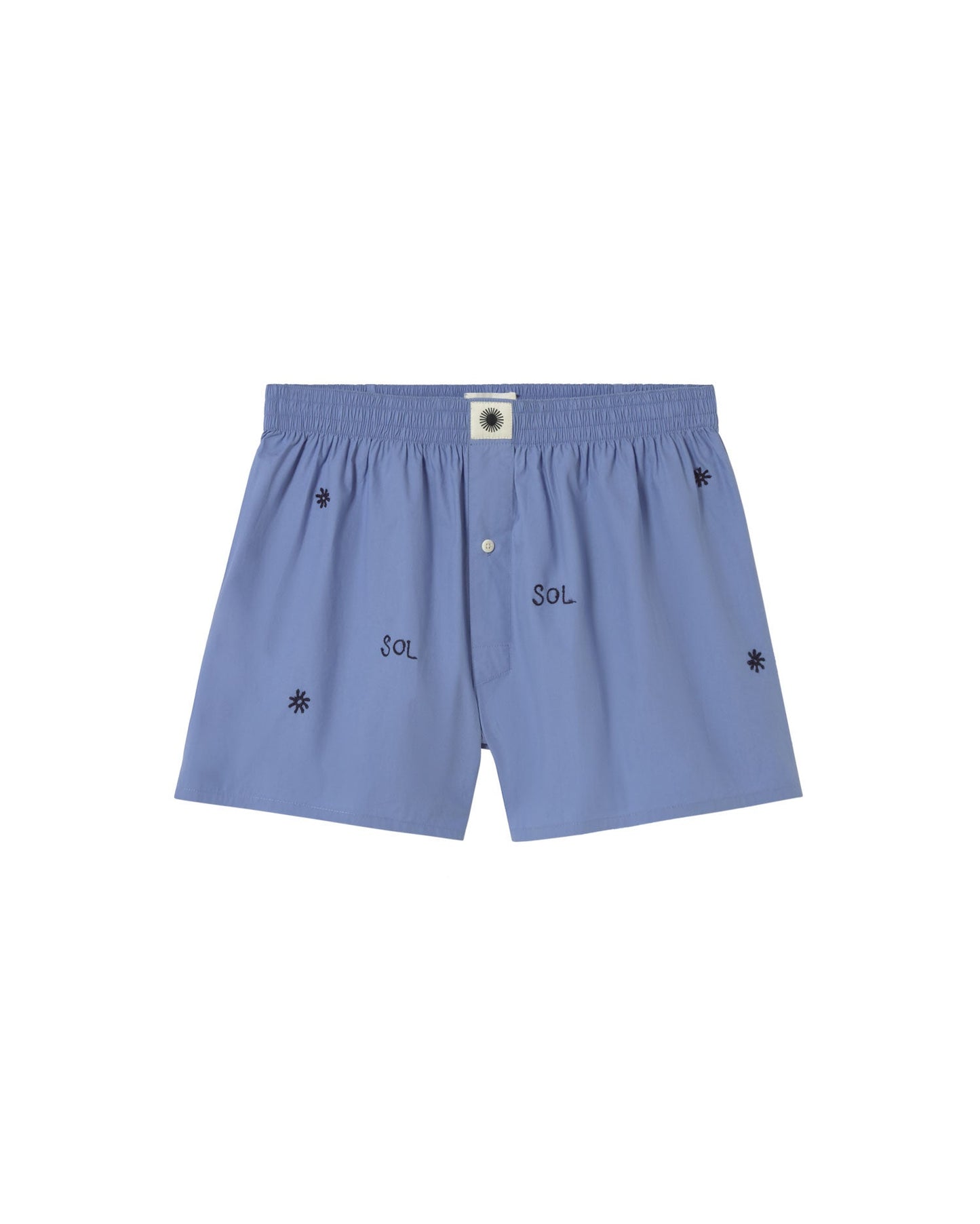 Caleçon en coton bio | bleu "persian blue solsol boxer"