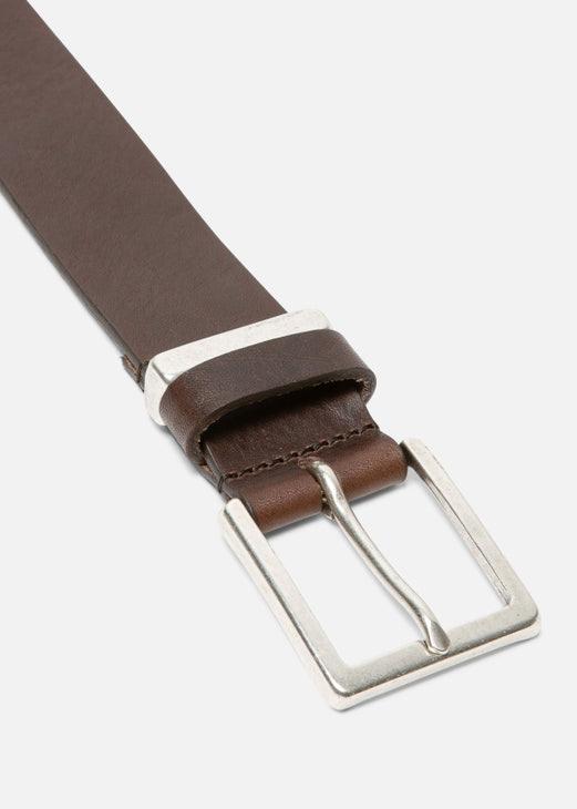 Ceinture en cuir certifié | marron "mick - marron"