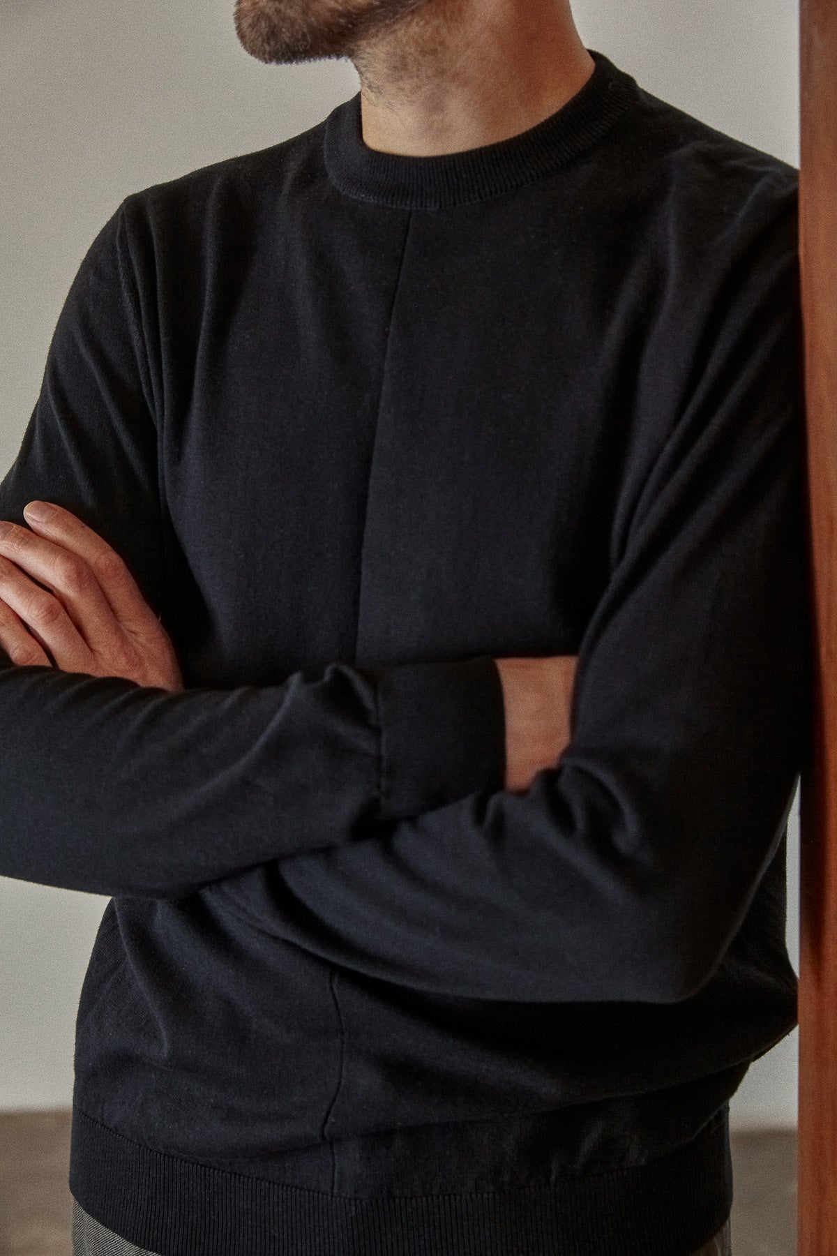 Pull en coton bio | noir "milo jumper - eco black"
