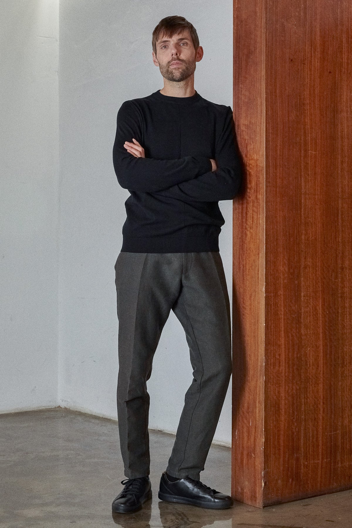 Pull en coton bio | noir "milo jumper - eco black"
