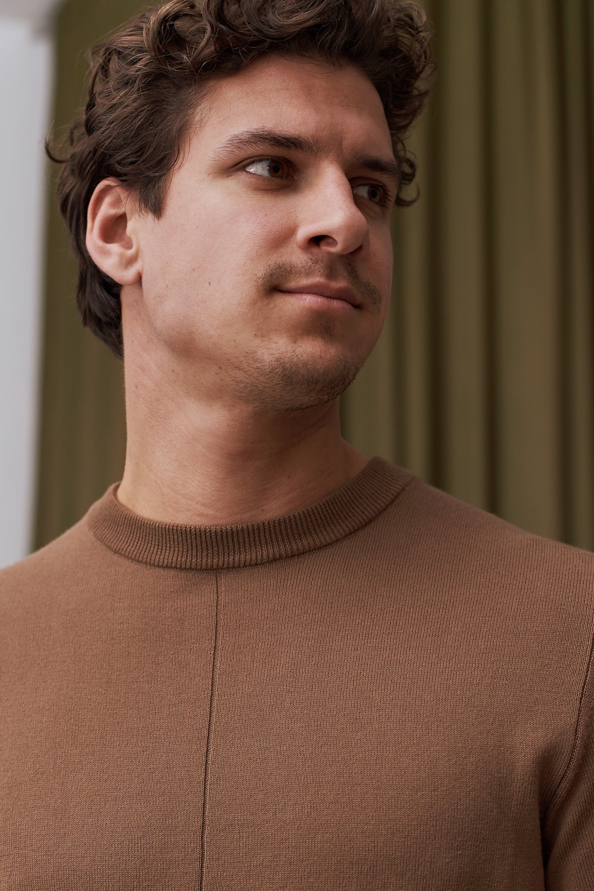 Pull en coton bio | camel "milo jumper eco camel"