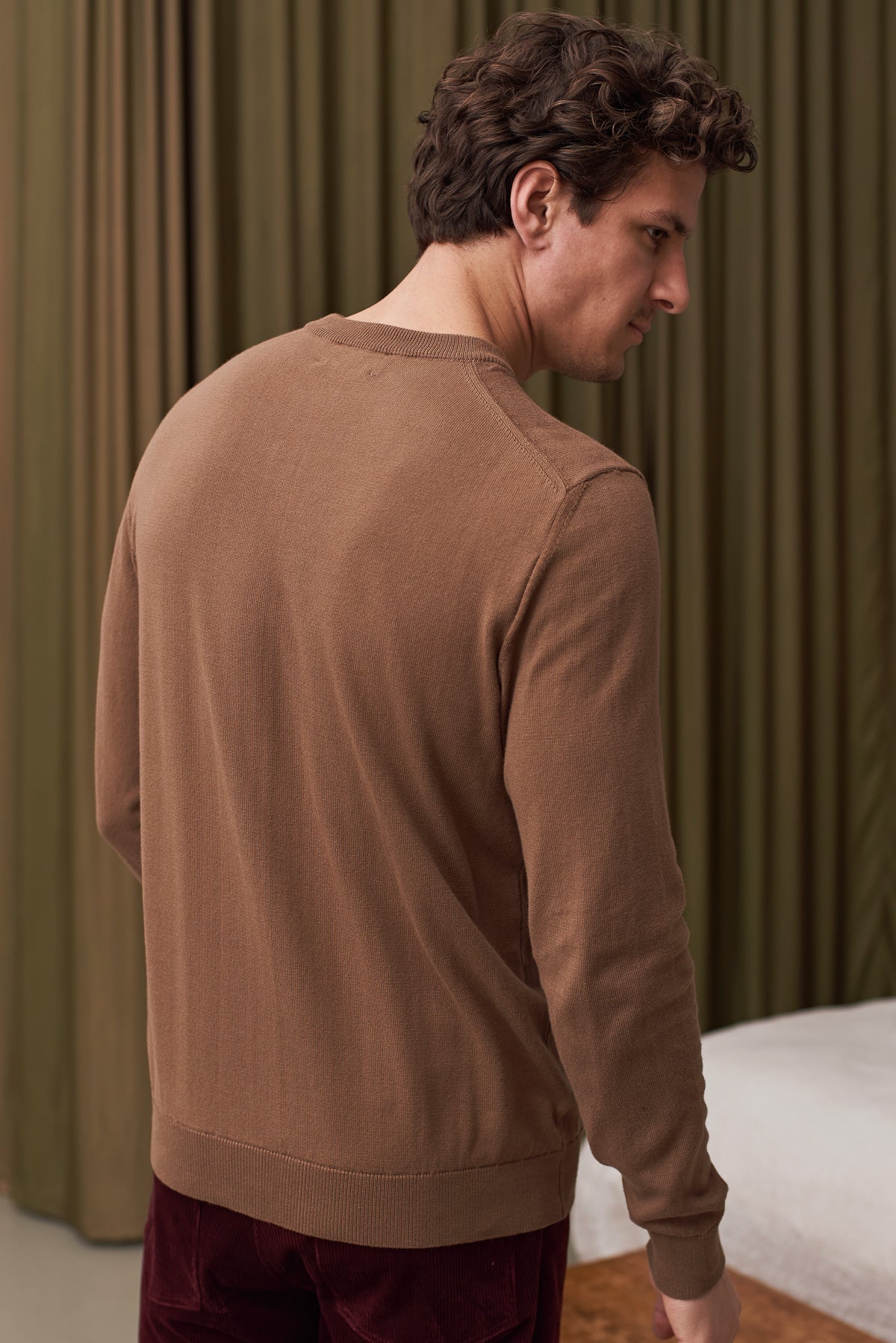 Pull en coton bio | camel "milo jumper eco camel"