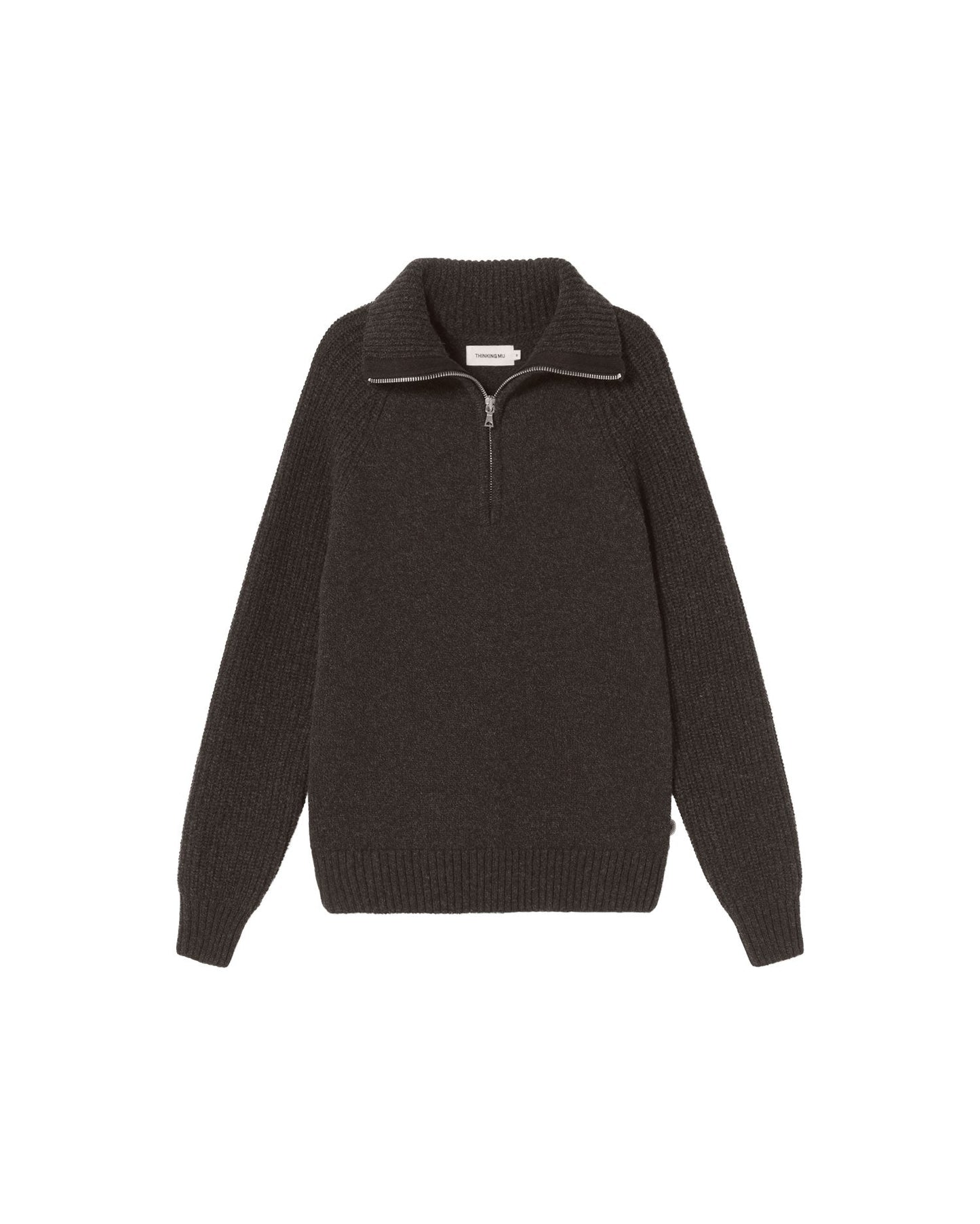Pull en laine | gris "marengo otto knitted sweater"