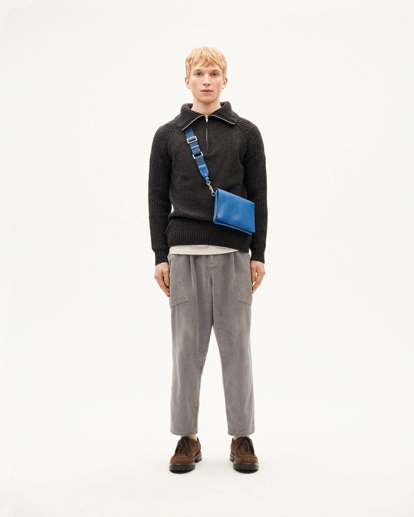 Pull en laine | gris "marengo otto knitted sweater"