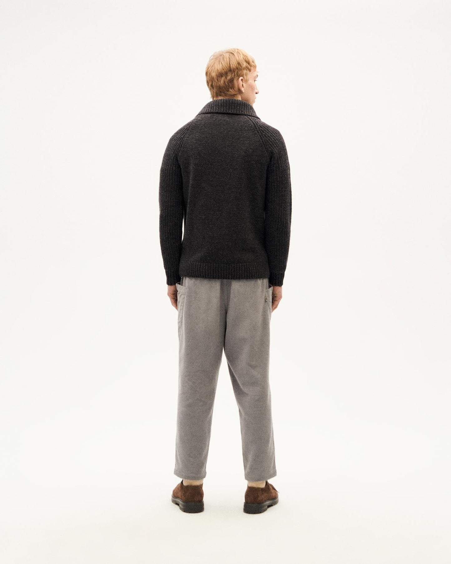 Pull en laine | gris "marengo otto knitted sweater"