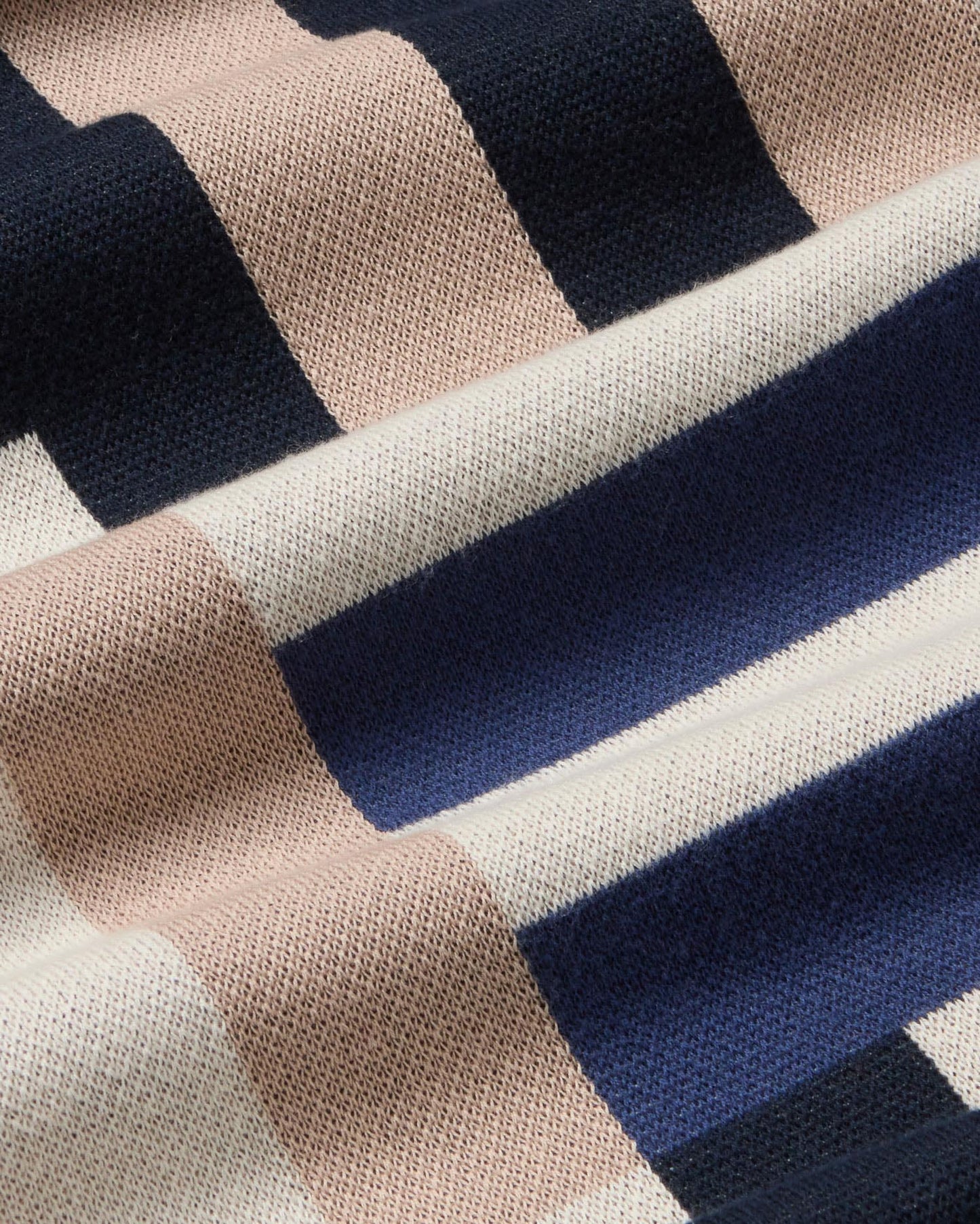 Pull en coton biologique | multicolore "field navy khem knit sweater - multicolor"