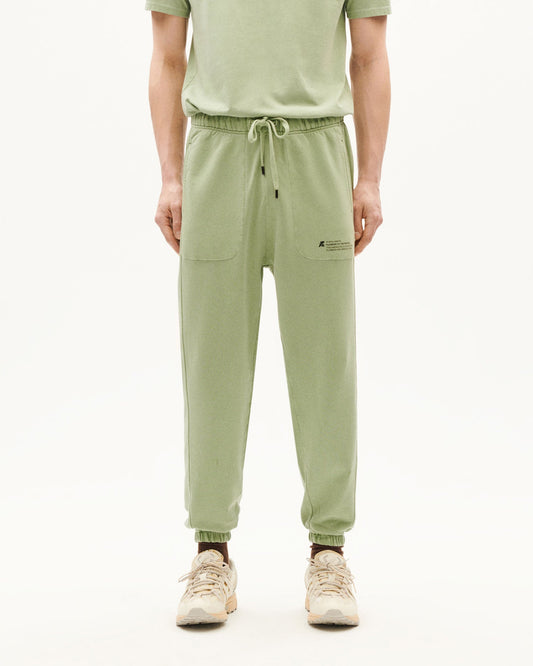 Jogging en coton bio | vert "acacia ftp alexander pants green"