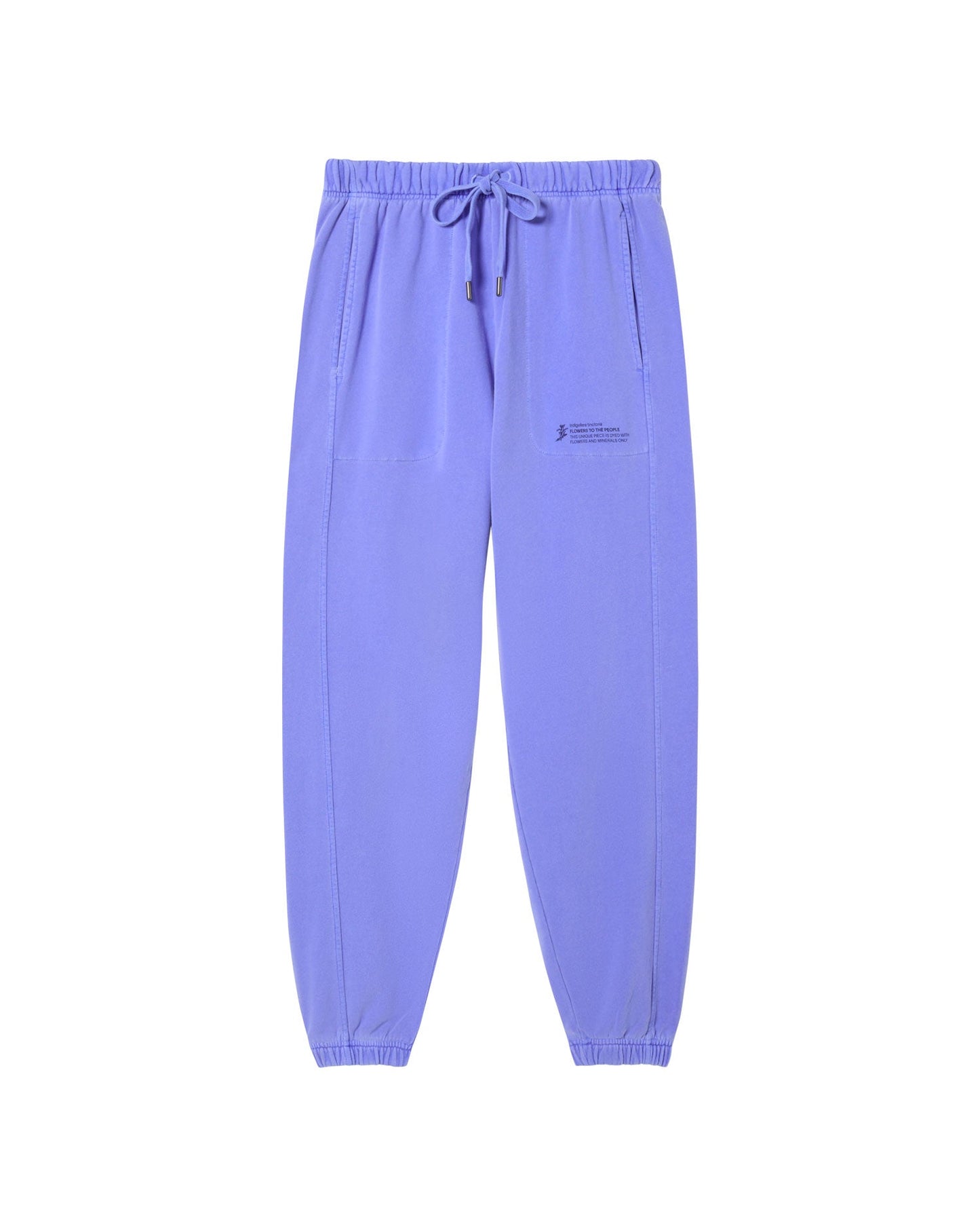 Jogging en coton bio | bleu "indigofera ftp alexander pants blue"