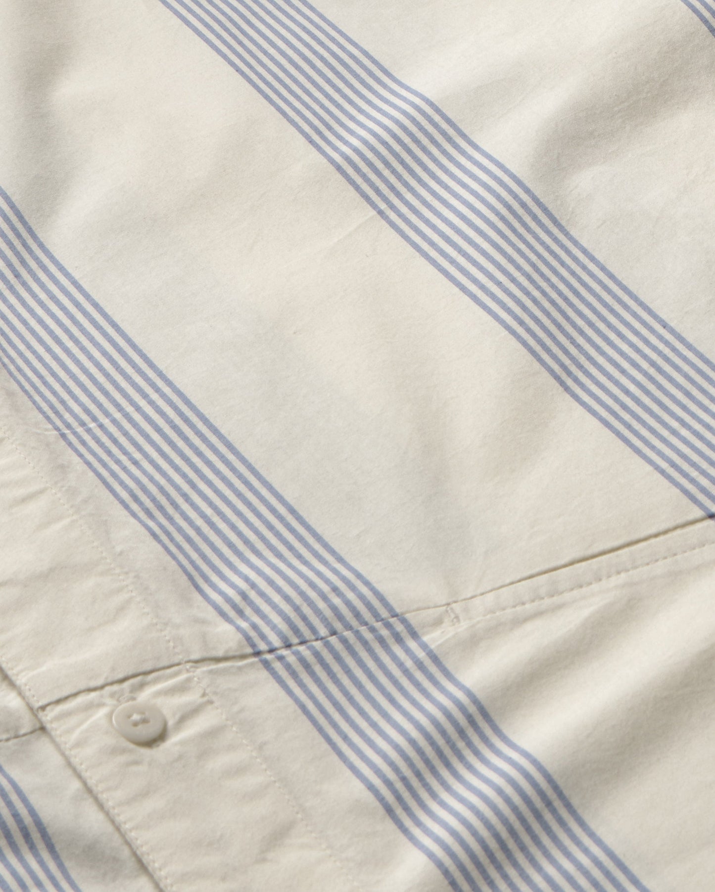 Chemise en coton biologique | beige "Persian stripes jim shirt - ecru"