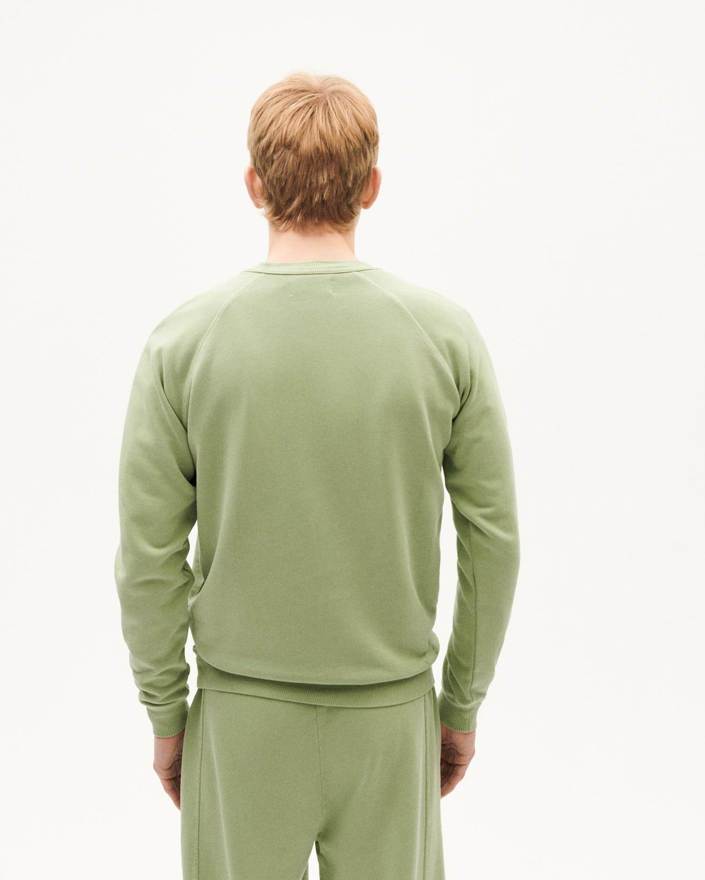 Sweat en coton bio | vert "acacia ftp sweatshirt green"