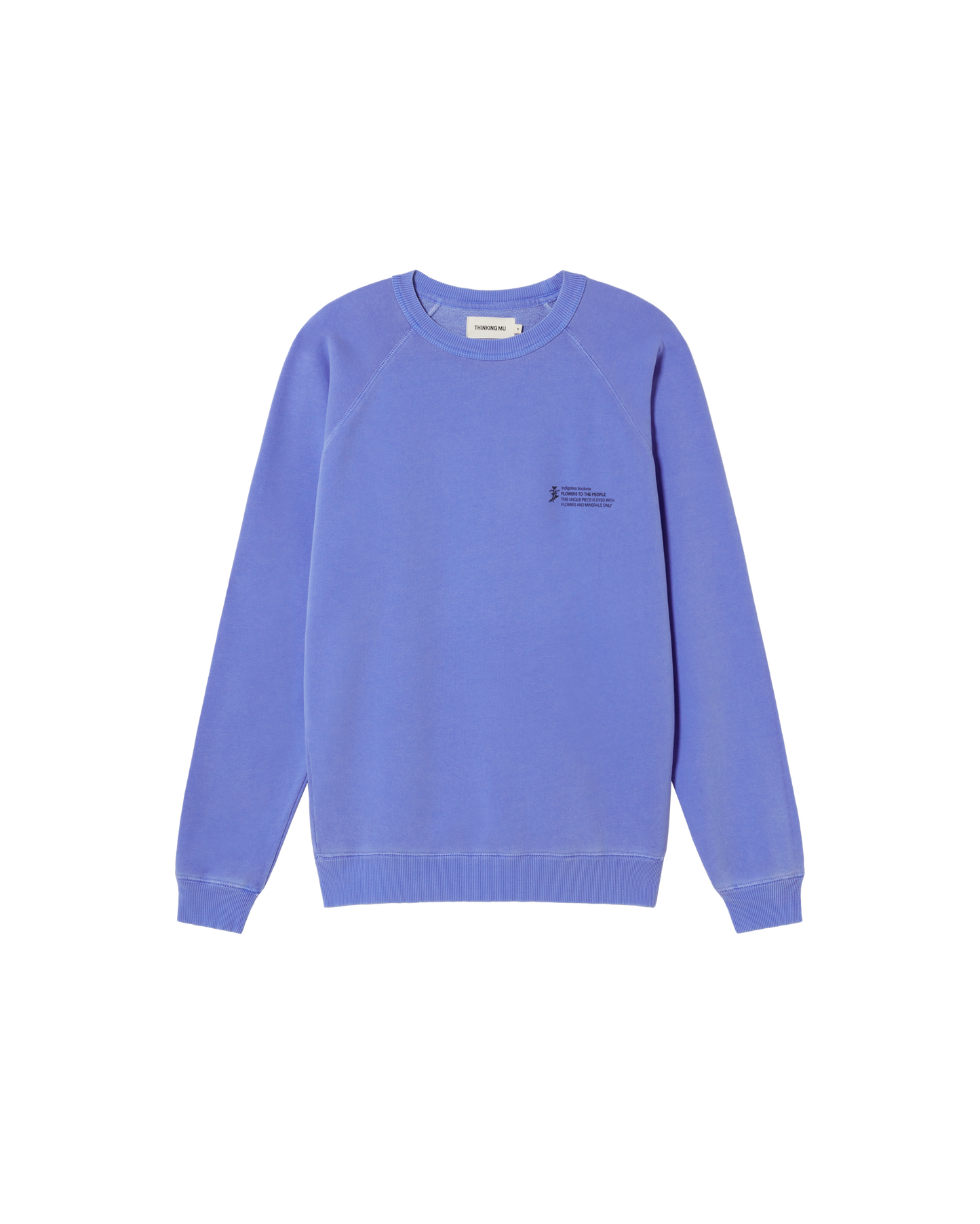 Sweat en coton bio | bleu "indigofera ftp sweatshirt blue"
