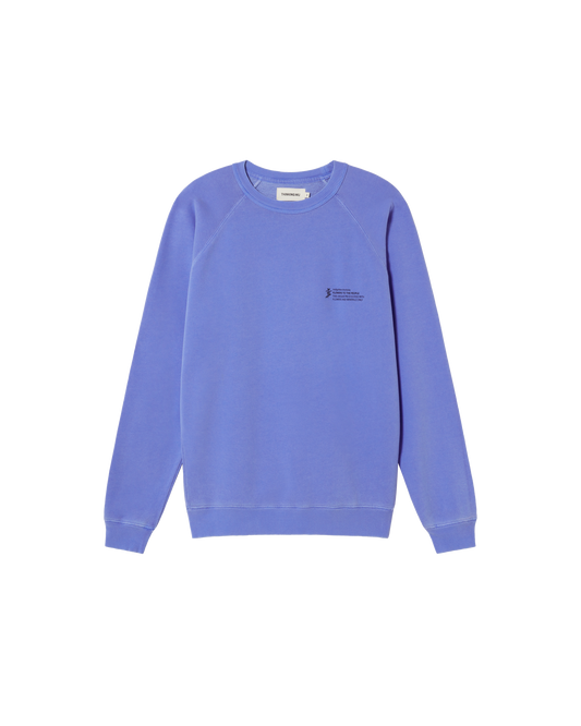 Sweat en coton bio | bleu "indigofera ftp sweatshirt blue"