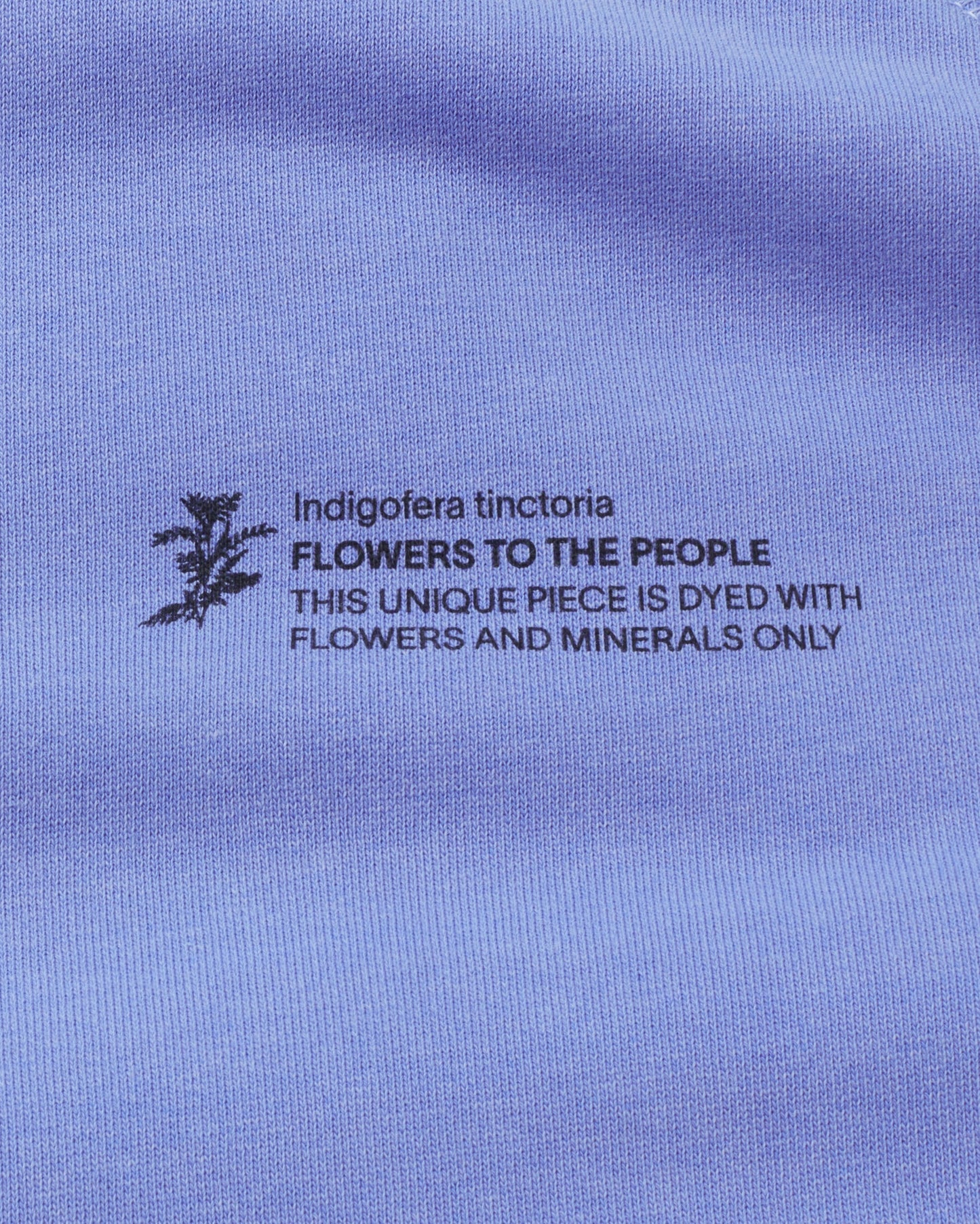 Sweat en coton bio | bleu "indigofera ftp sweatshirt blue"