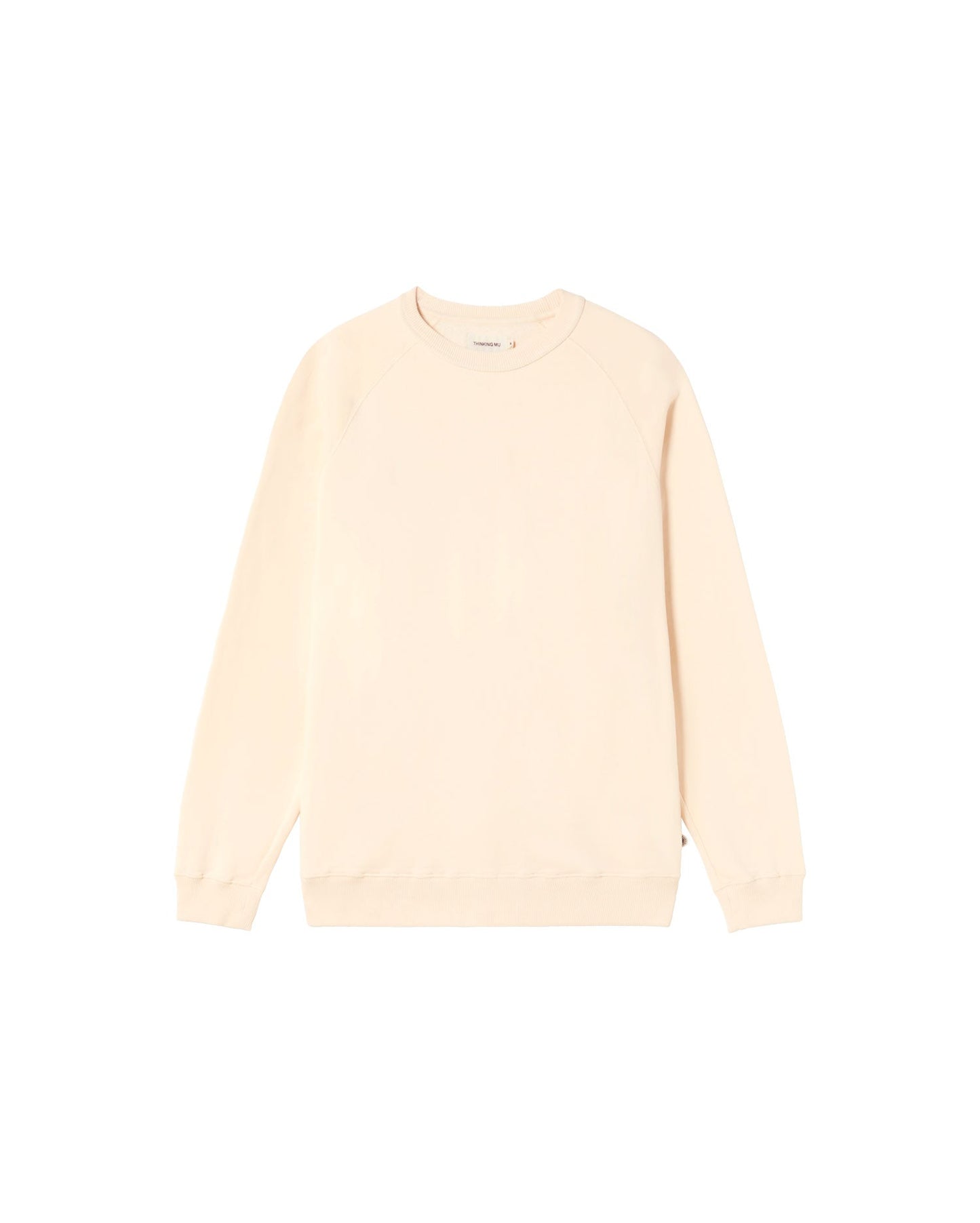 Sweatshirt en coton bio | écru "winter white heart "