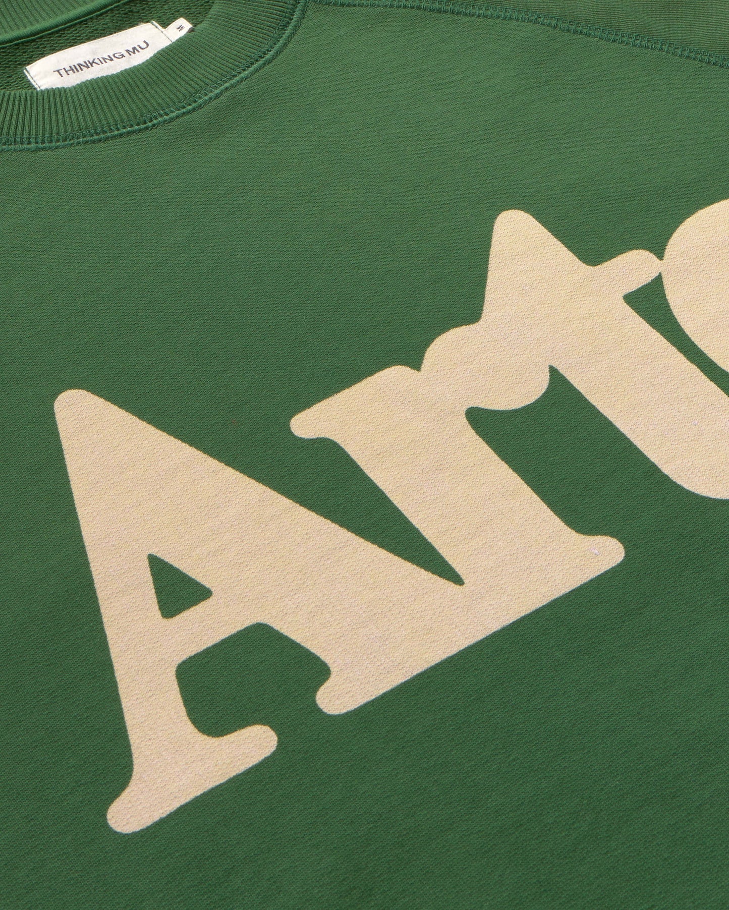 Sweat en coton bio | vert "arte dill pepe sweatshirt - green"