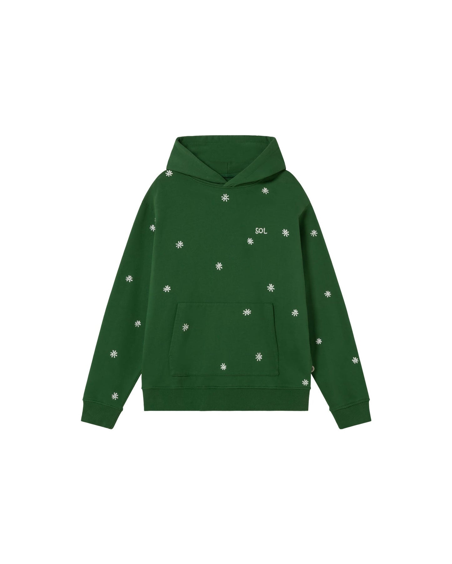 Sweat en coton biologique | vert "Solsol dill simon sweatshirt - green"